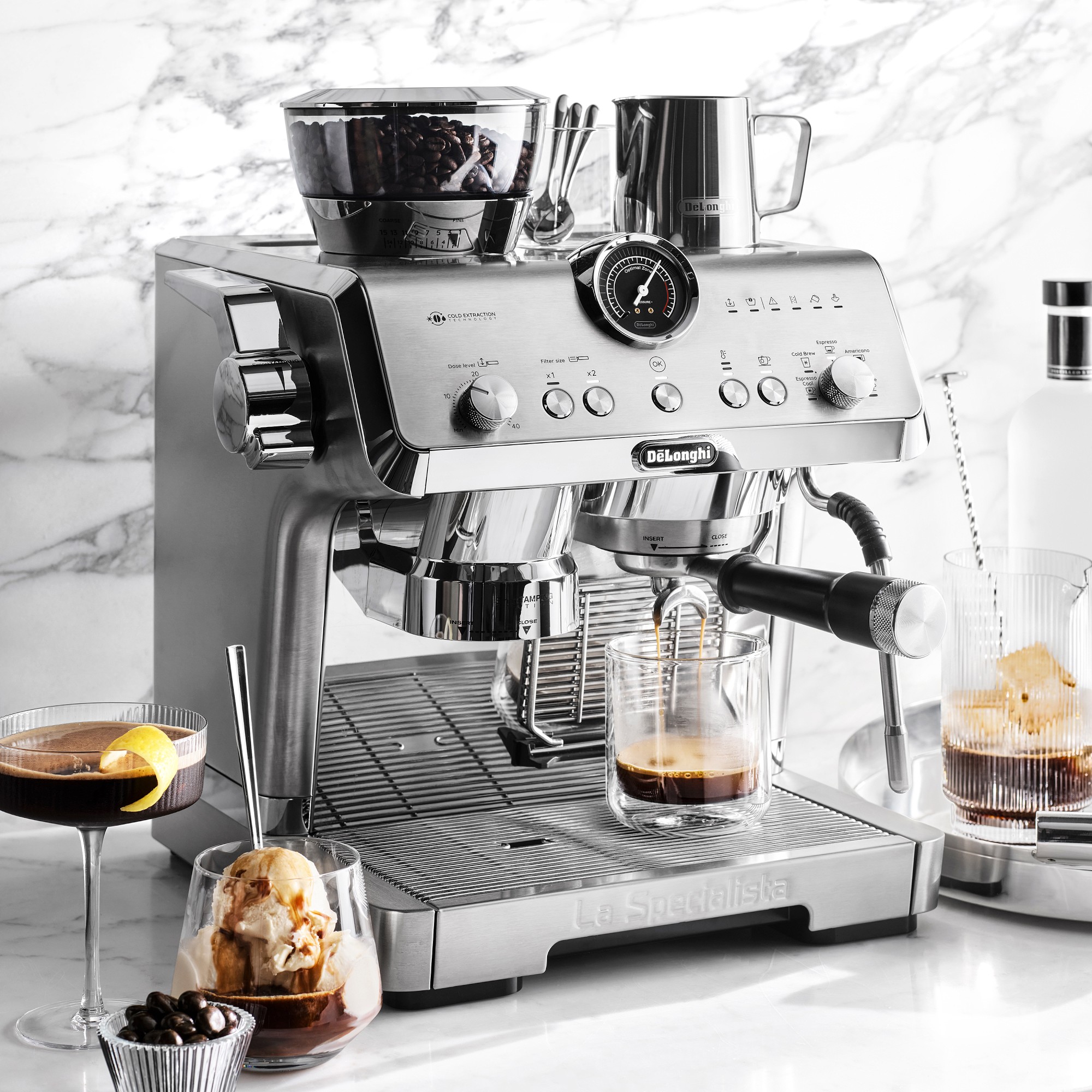 De'Longhi La Specialista Opera Espresso Machine with Cold Brew