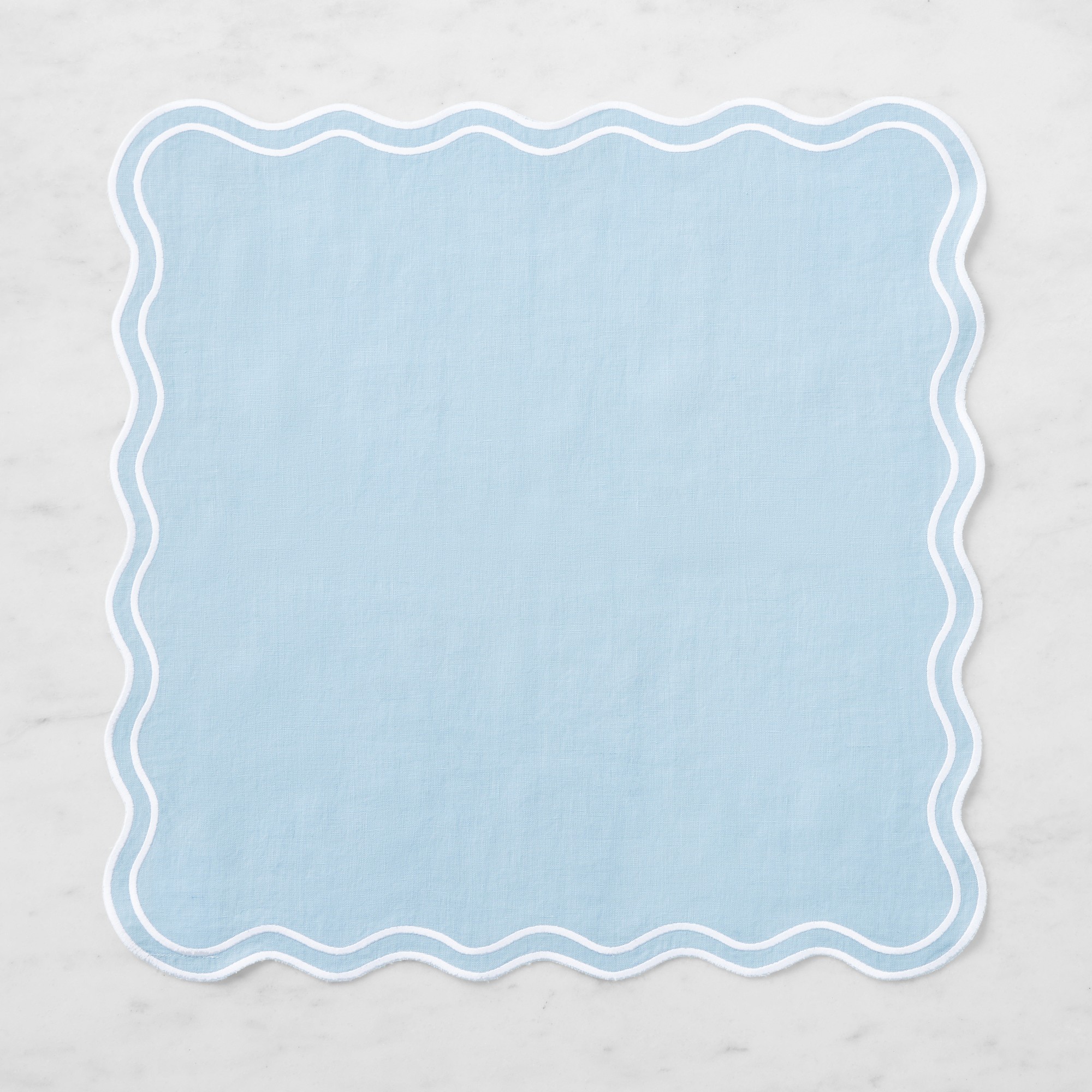 AERIN Scalloped Napkins, Set of 4