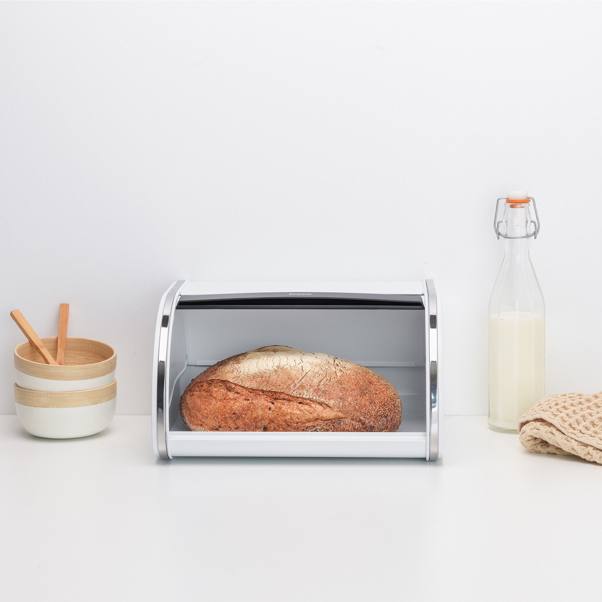 Brabantia Roll Top Bread Box, Medium