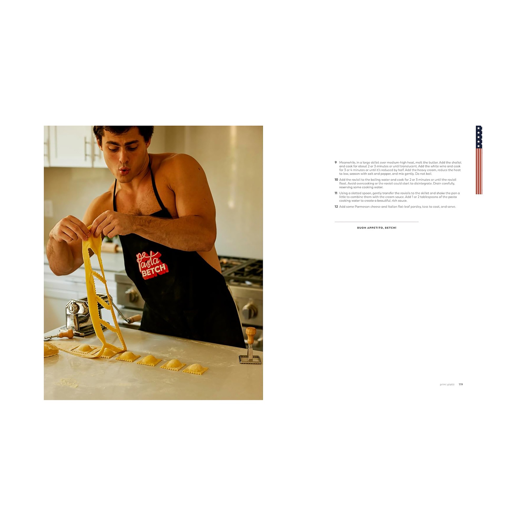 Gianluca Conte: Italian/American: It's a QCP cookbook, betch!