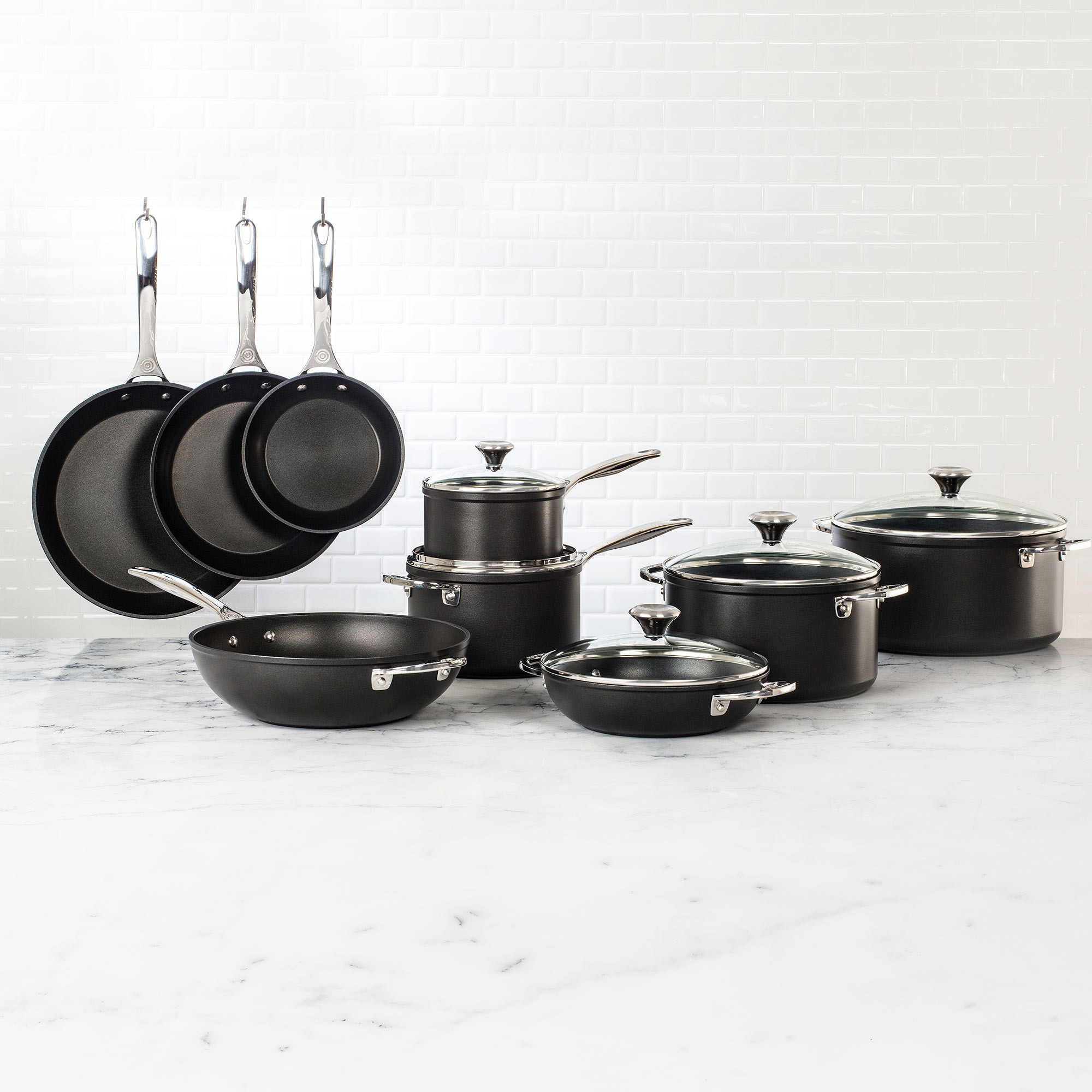 Le Creuset Toughened Nonstick PRO Stir Fry Pan Wok, 12