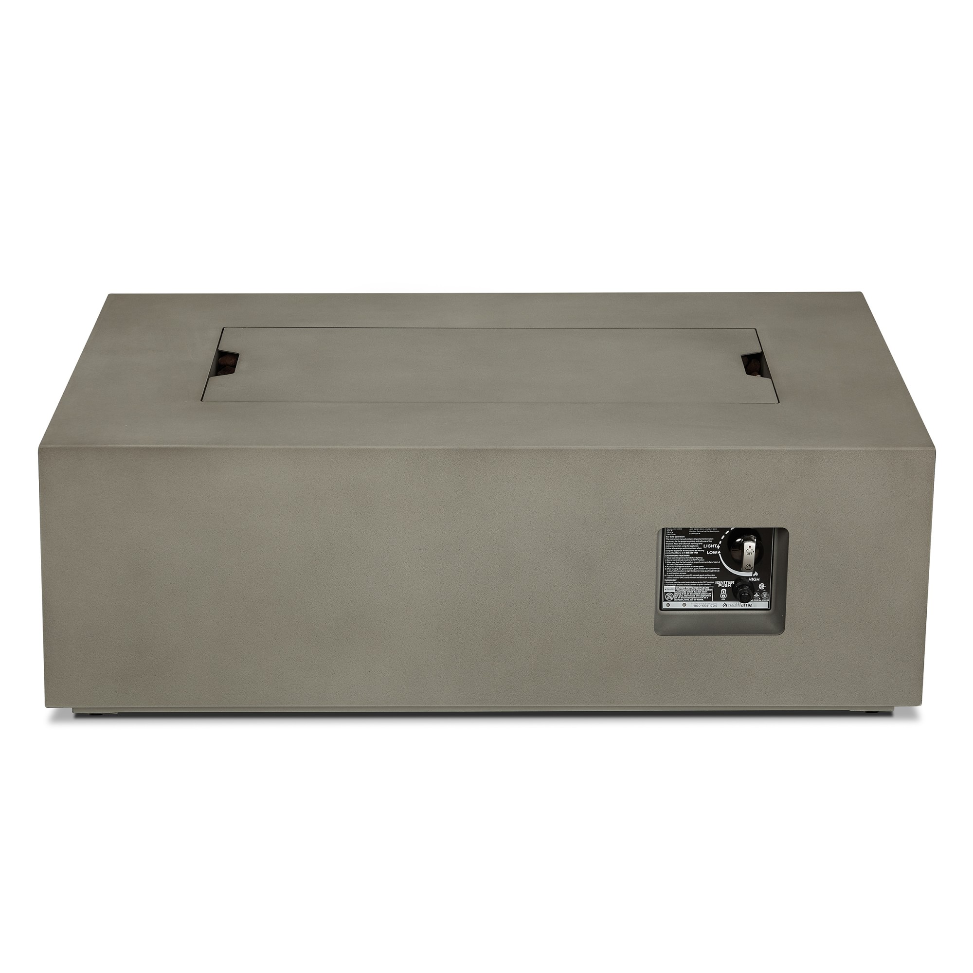 Cardona Rectangular Fire Table (42