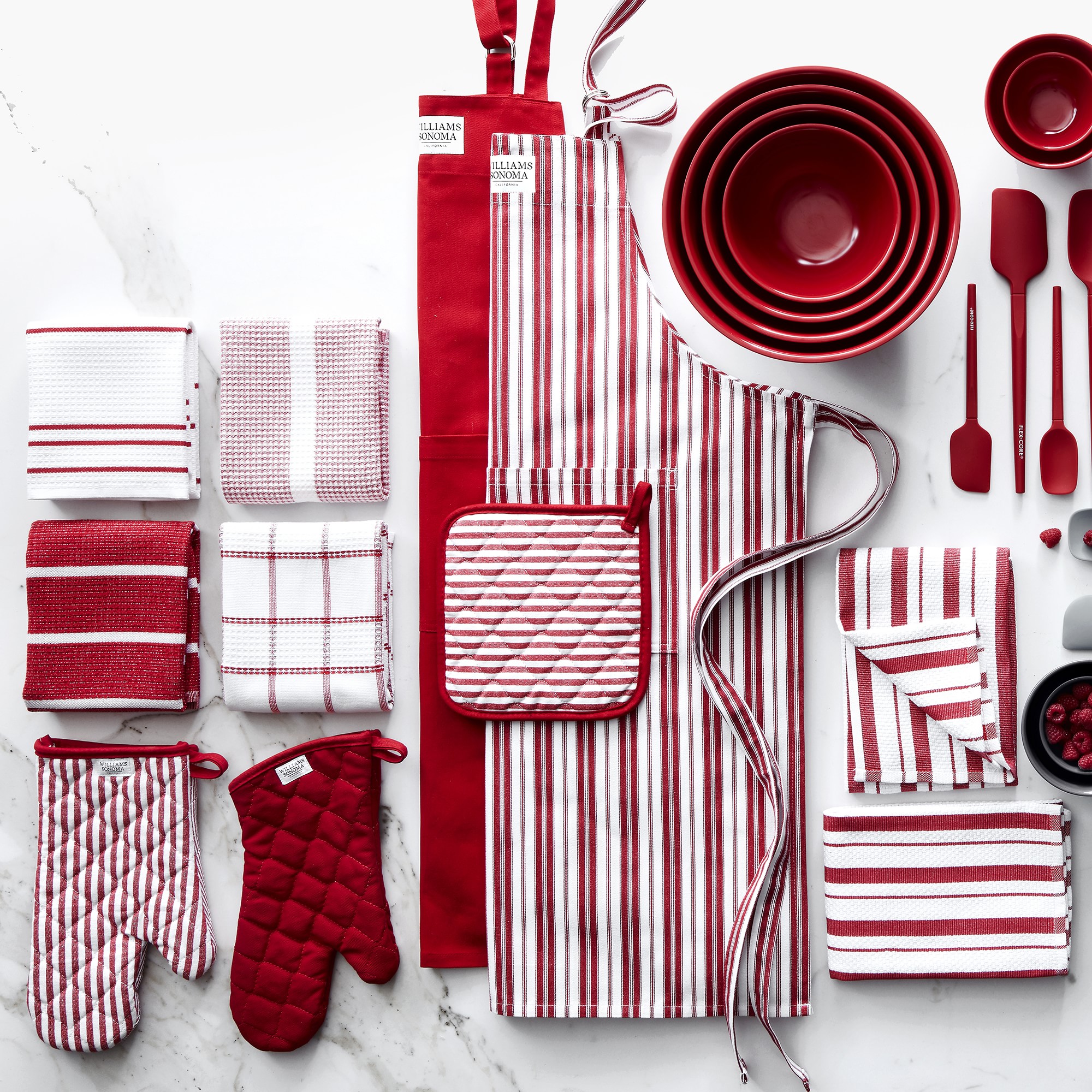 Williams Sonoma Super Absorbent Waffle Weave Towels, Set of 4