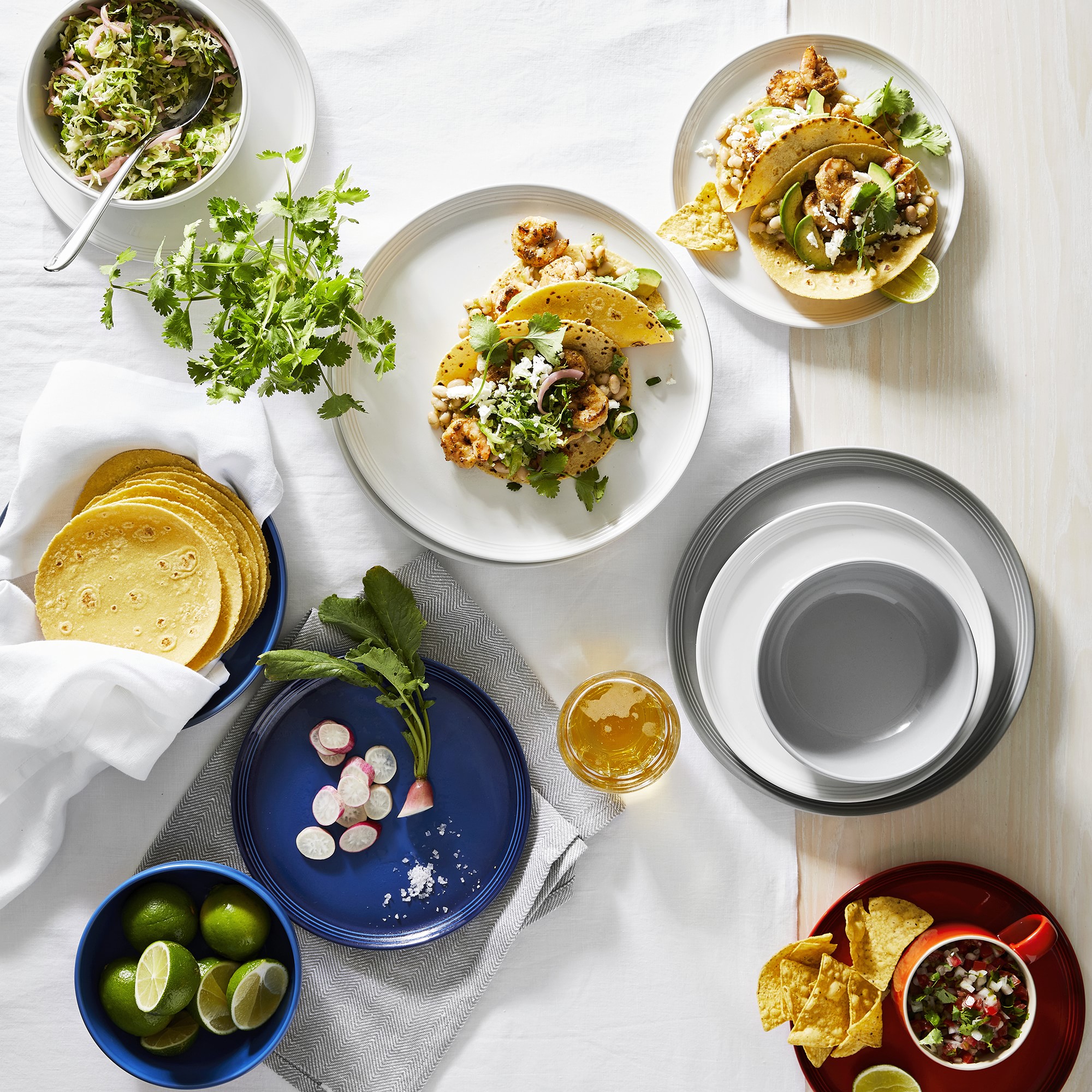 Le Creuset San Francisco Coupe Dinner Plates