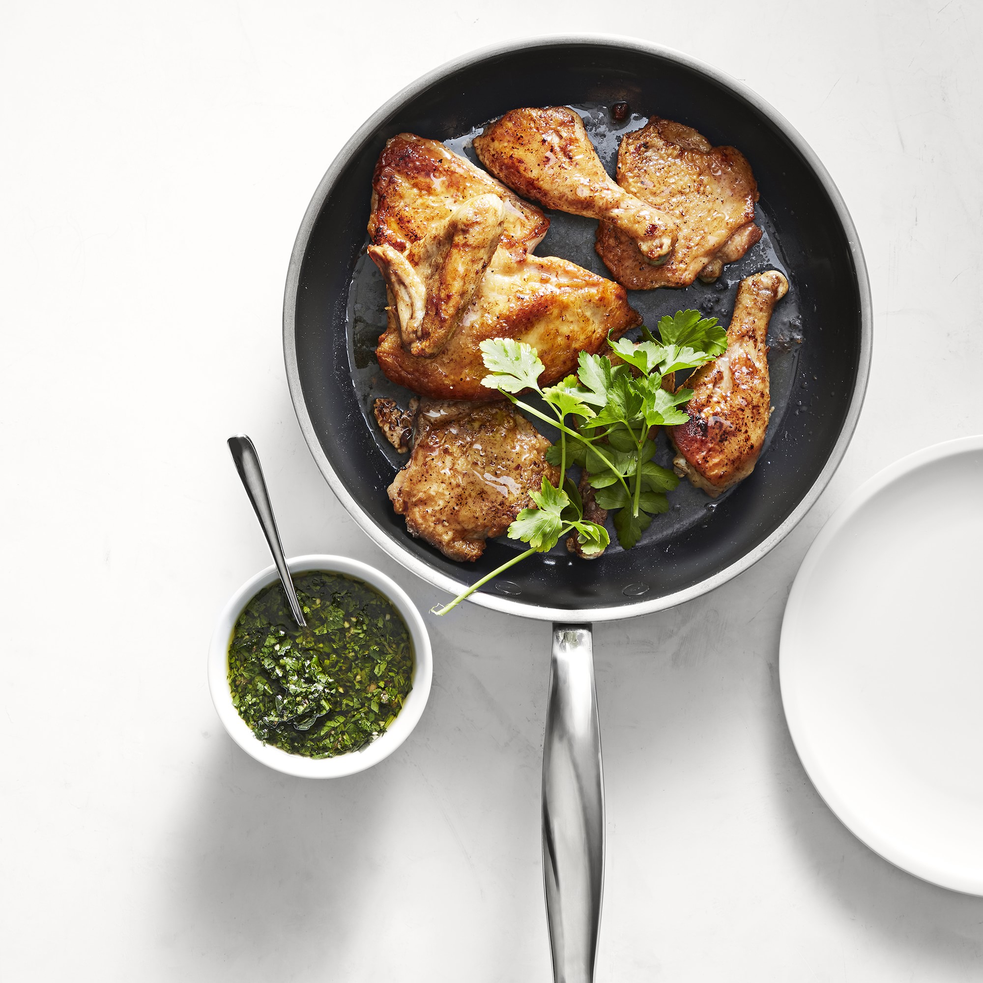 GreenPan™ Premiere Stainless-Steel Ceramic Nonstick 11-Piece Cookware Set