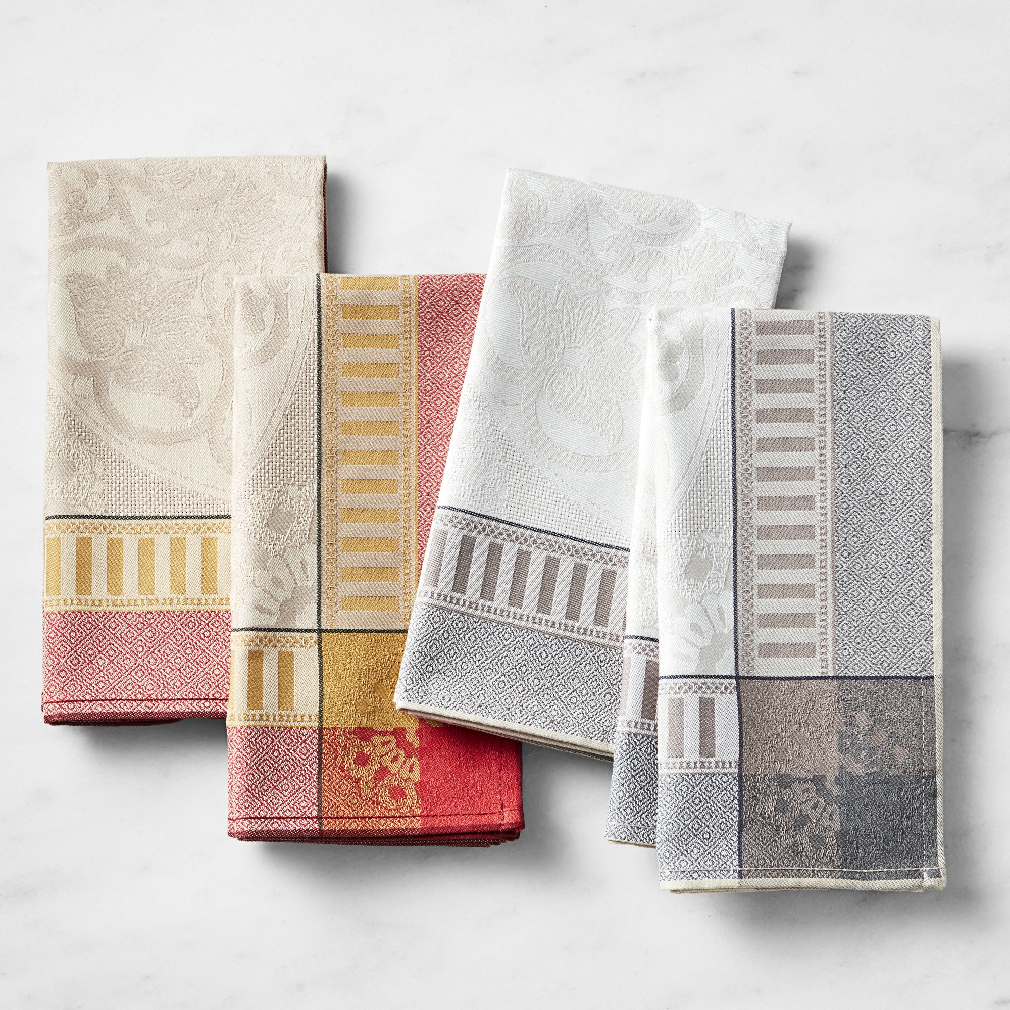Jacquard Malta Napkins, Set of 4