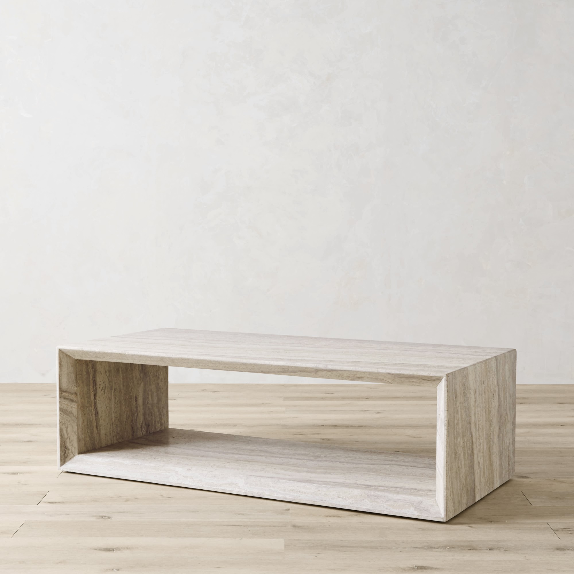 Pierre Travertine Coffee Table (56