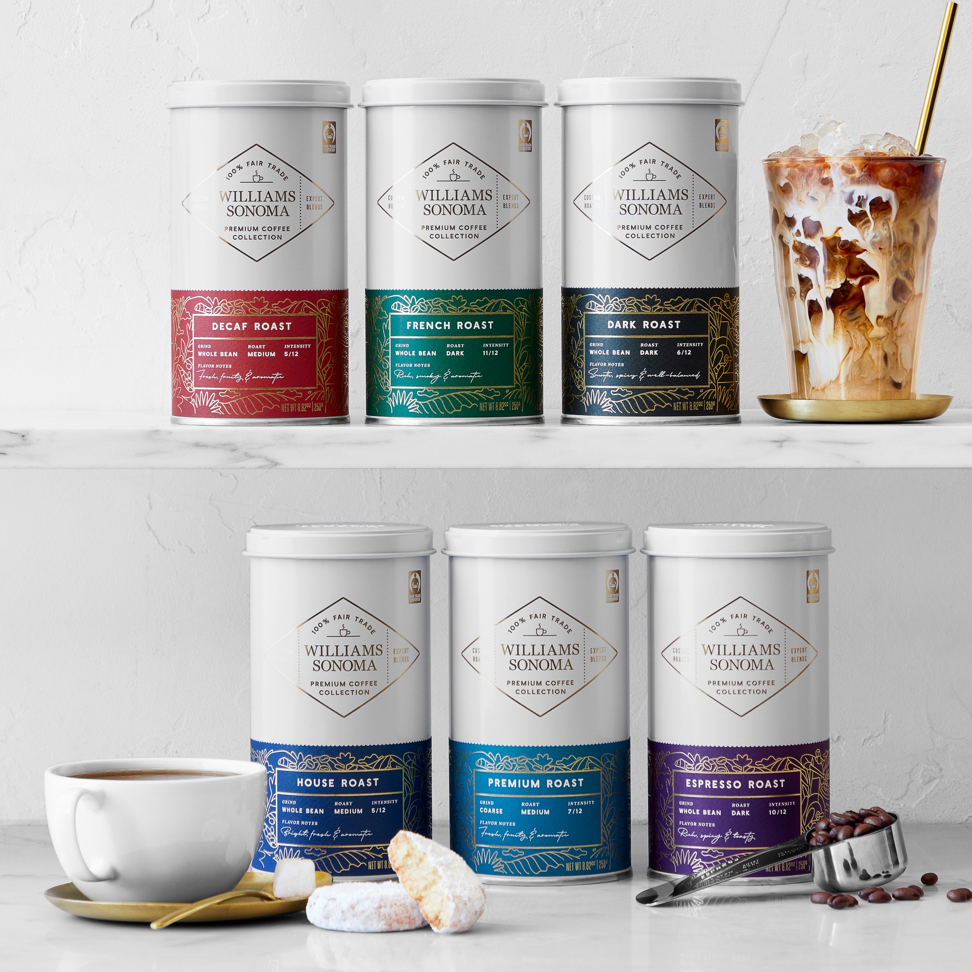 Williams Sonoma Premium Ground Coffee, Premium Roast