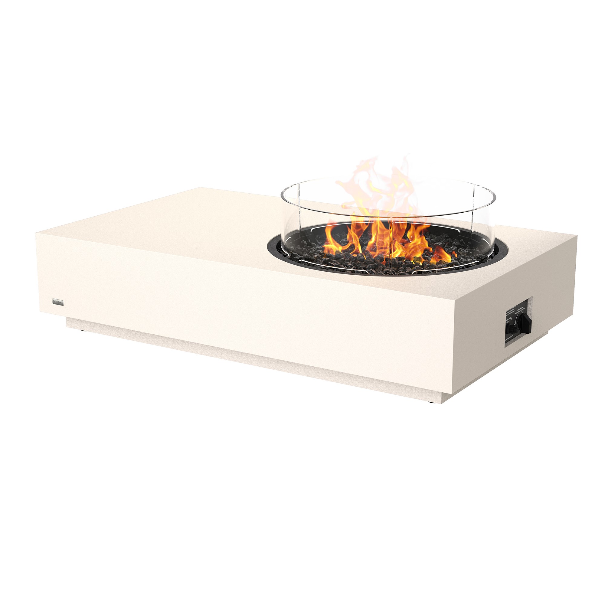 Larnaca Rectangular Fire Table (50