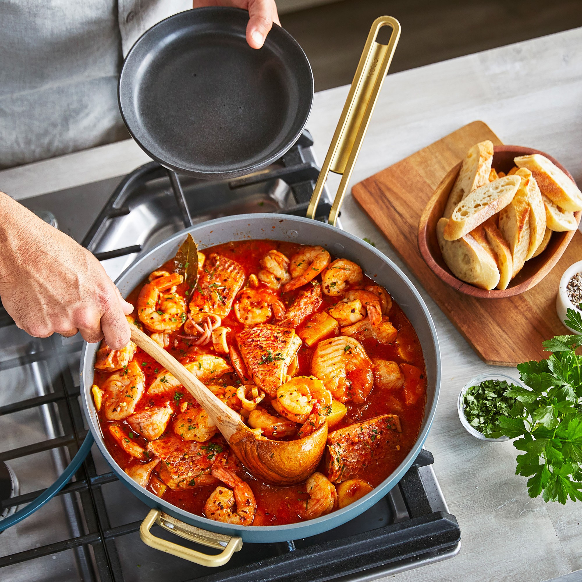 GreenPan™ Stanley Tucci™ Ceramic Nonstick Essential Stanley Pan