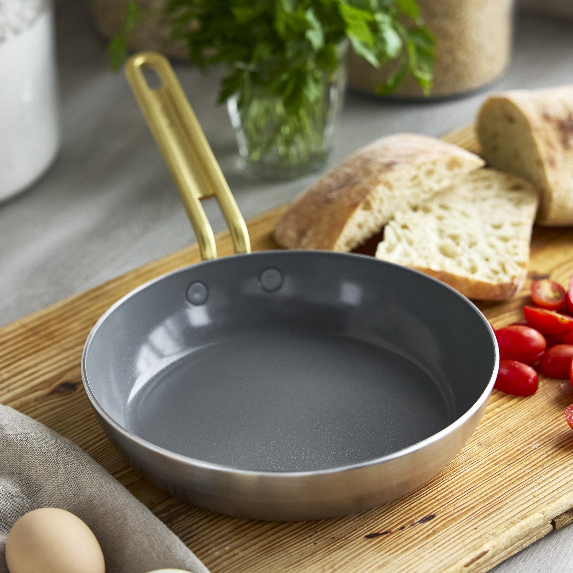 GreenPan™ Stanley Tucci™ Stainless-Steel Mixed Material 11-Piece Cookware Set