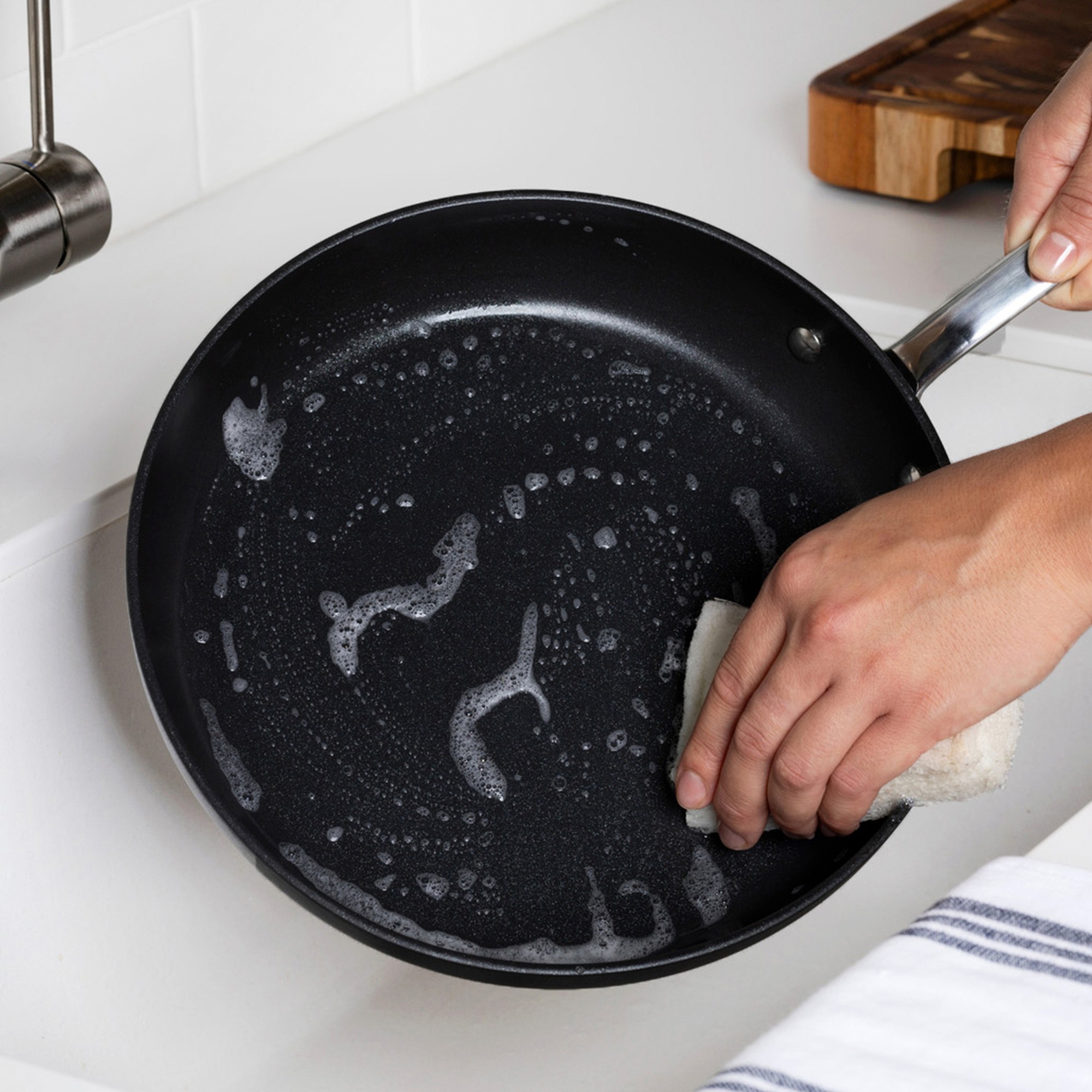 All-Clad HA1 Expert Hard Anodized Nonstick Fry Pan Set