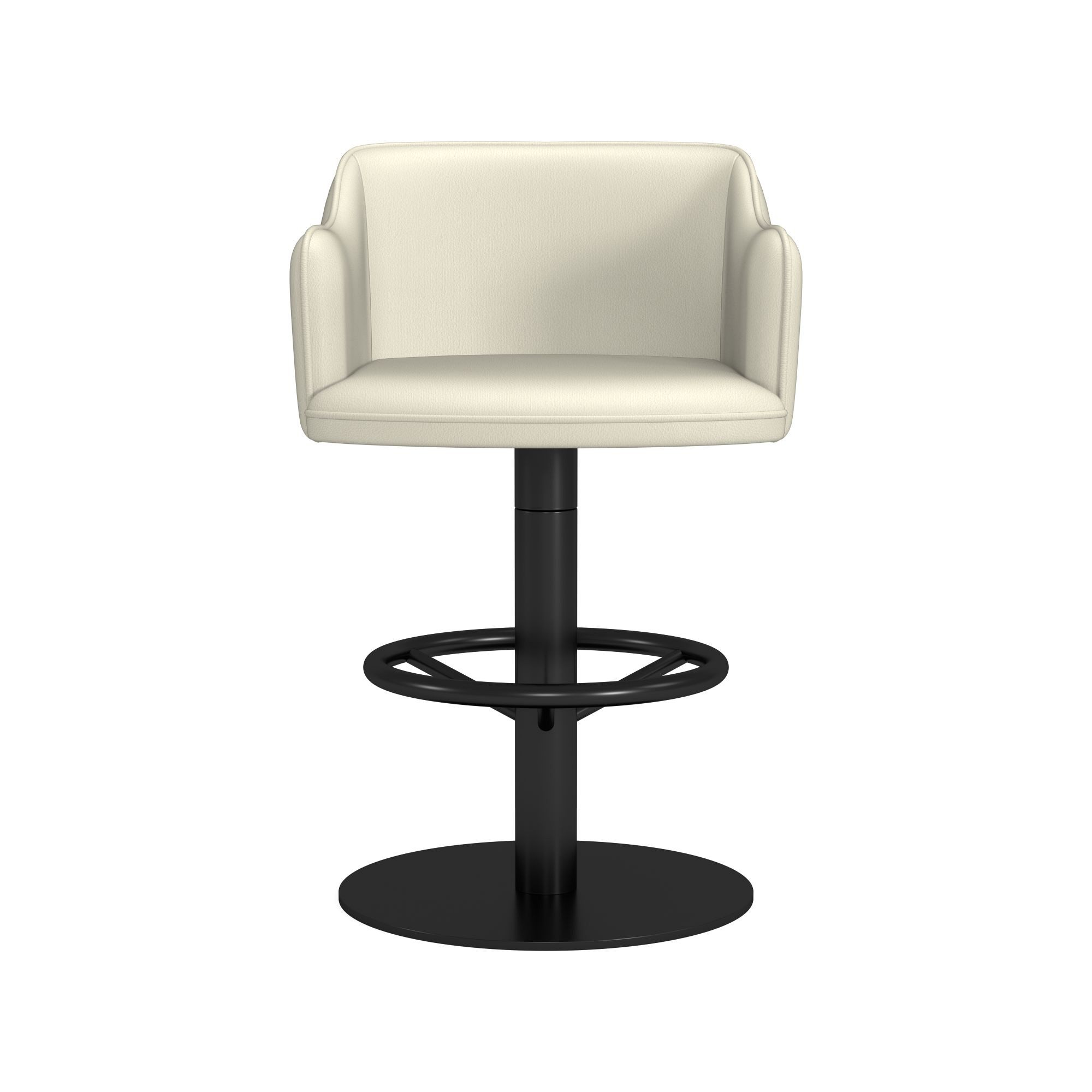 Harding Upholstered Pedestal Counter  & Bar Stool