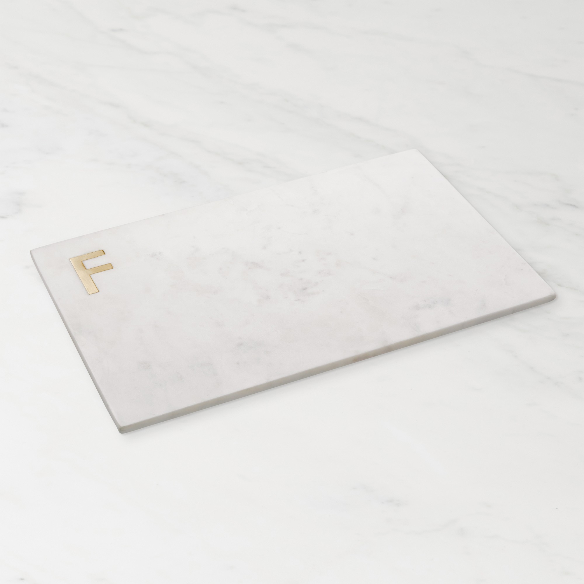 Marble & Brass Monogram Board