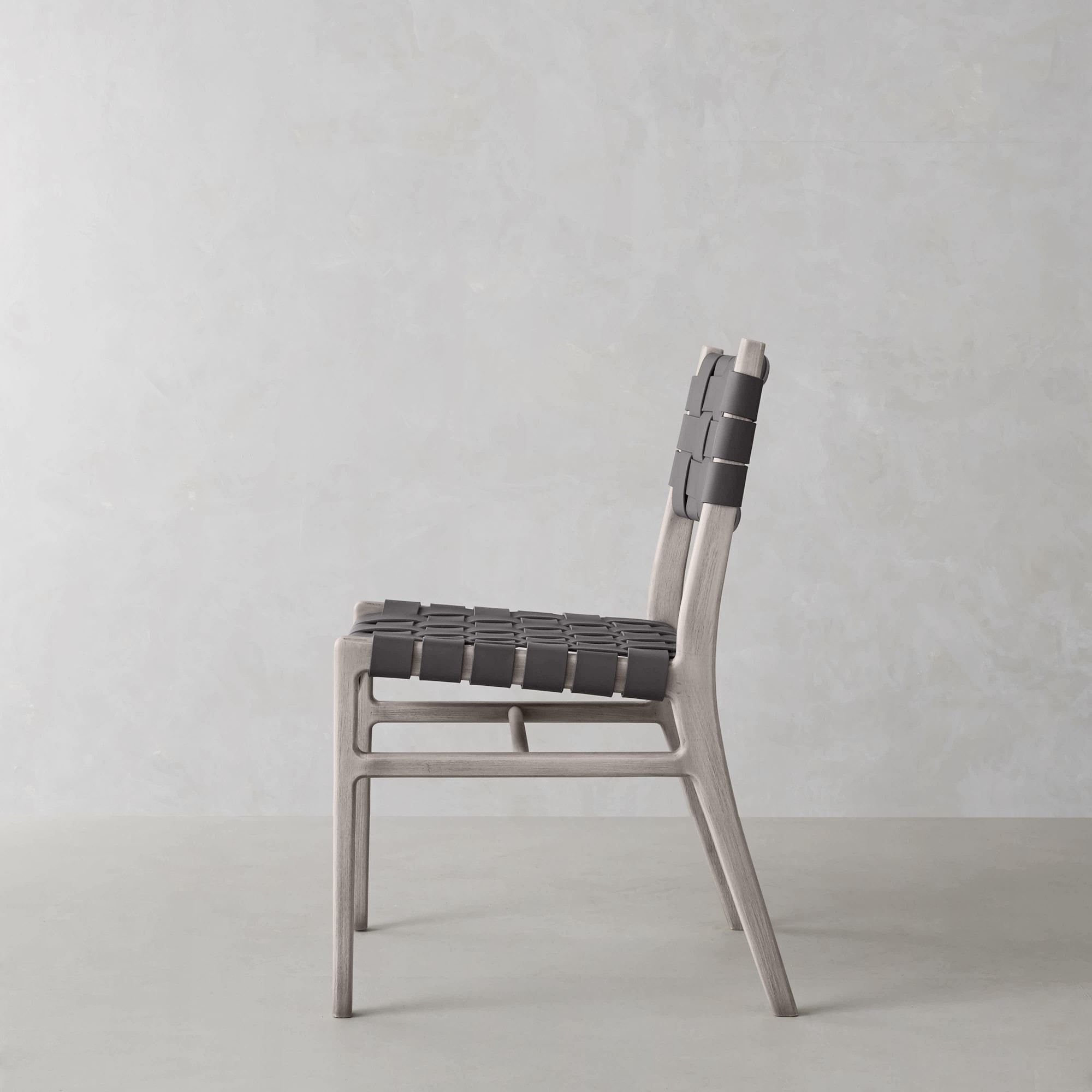 Stratton Dining Side Chair, Grey