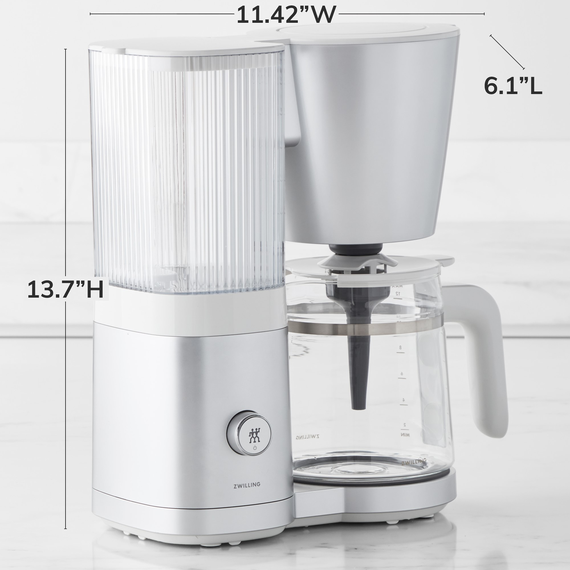 Zwilling Enfinigy Glass Drip Coffee Maker