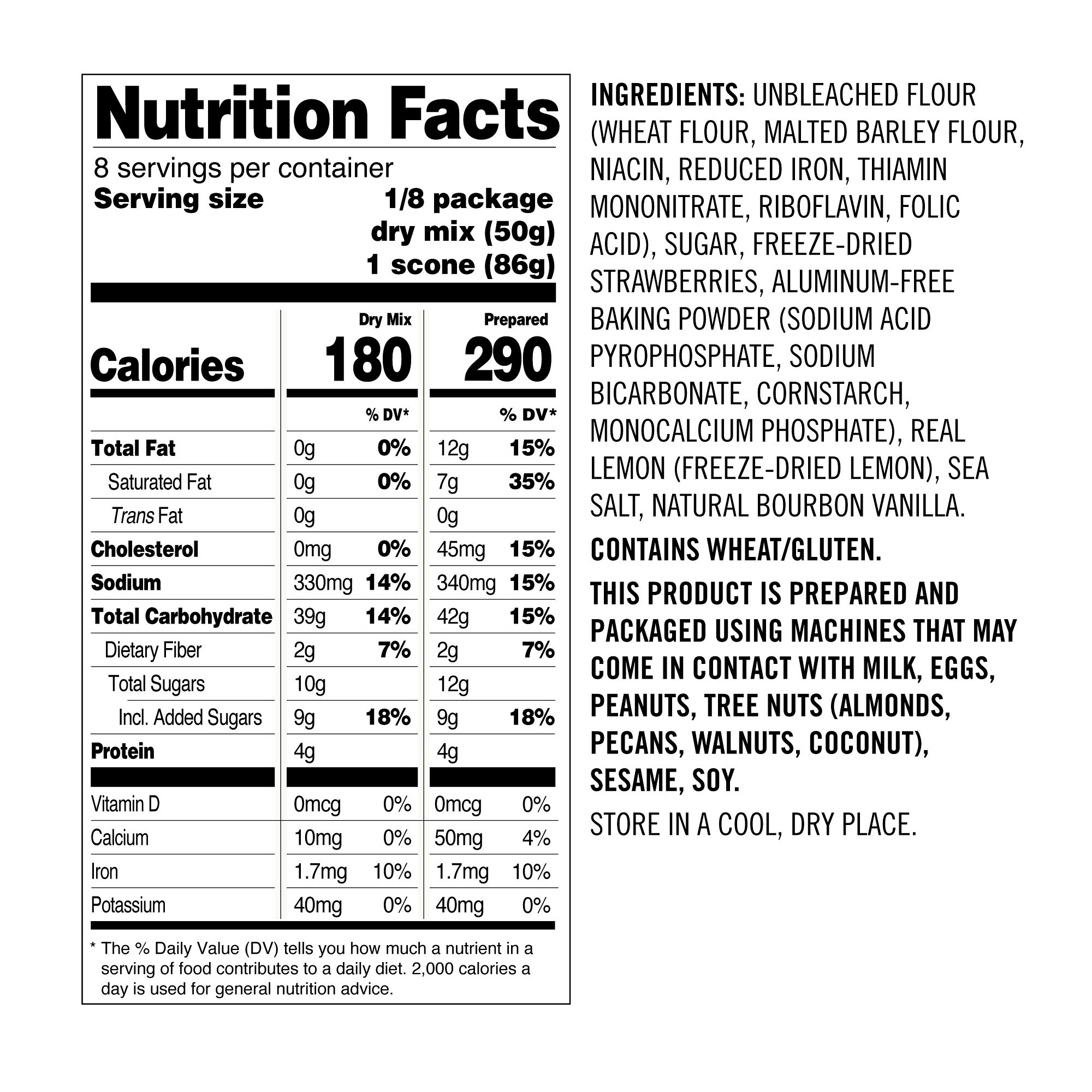 Bridgerton x Williams Sonoma Scone Mix, Strawberry