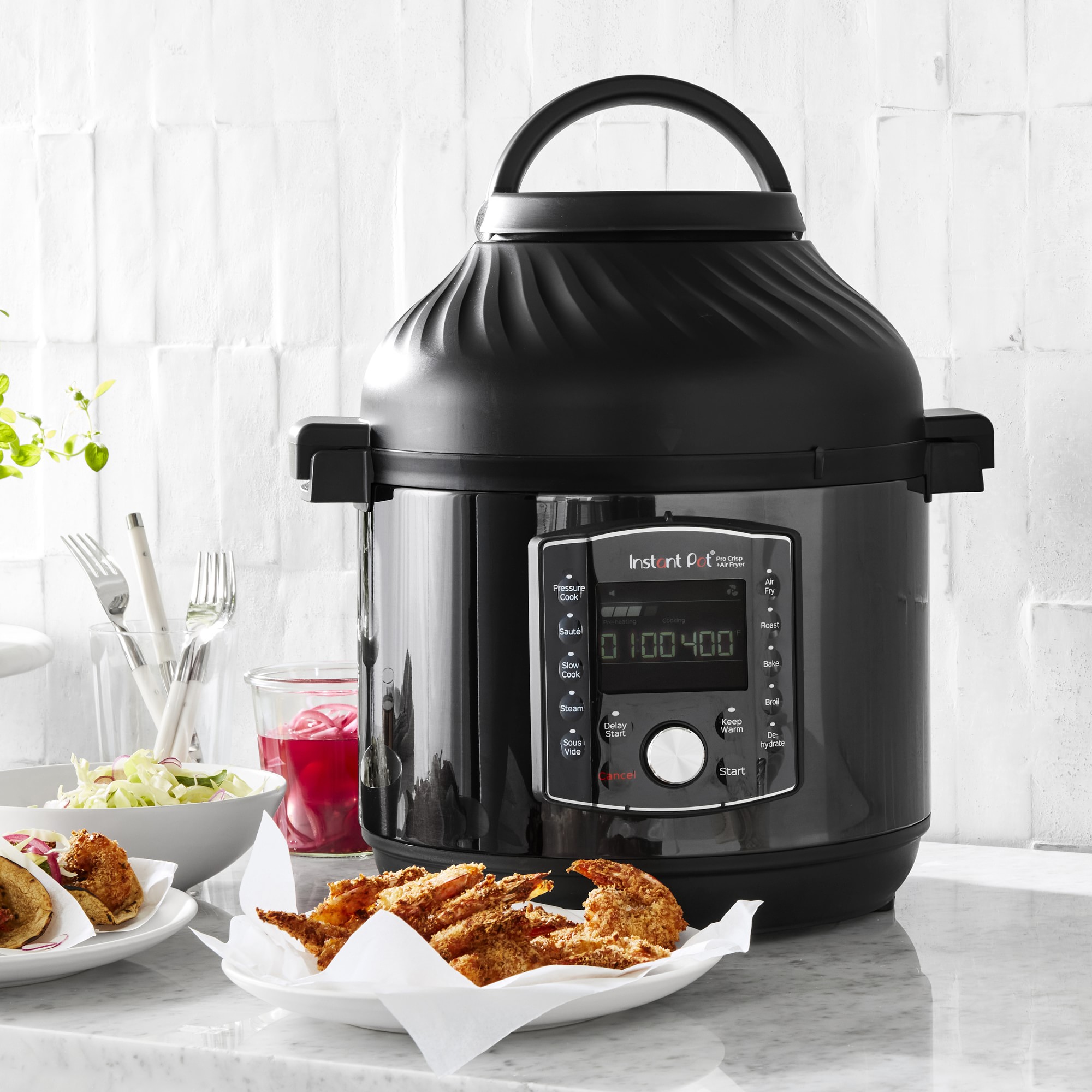 Instant Pot Pro Crisp Pressure Cooker & Air Fryer, 8-Qt.