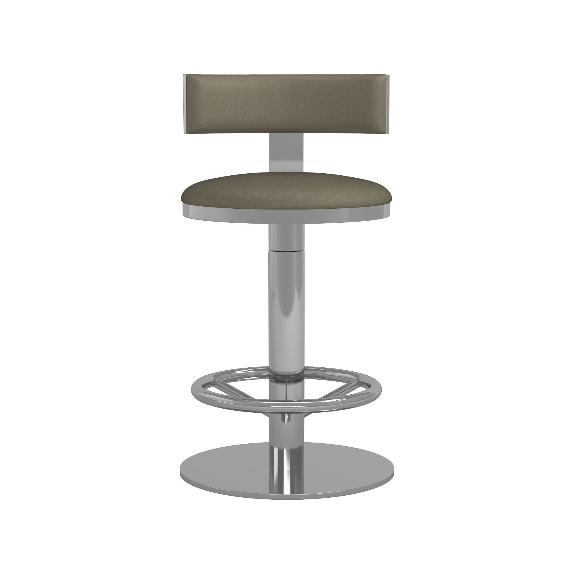 Larkin Upholstered Pedestal Counter & Bar Stool