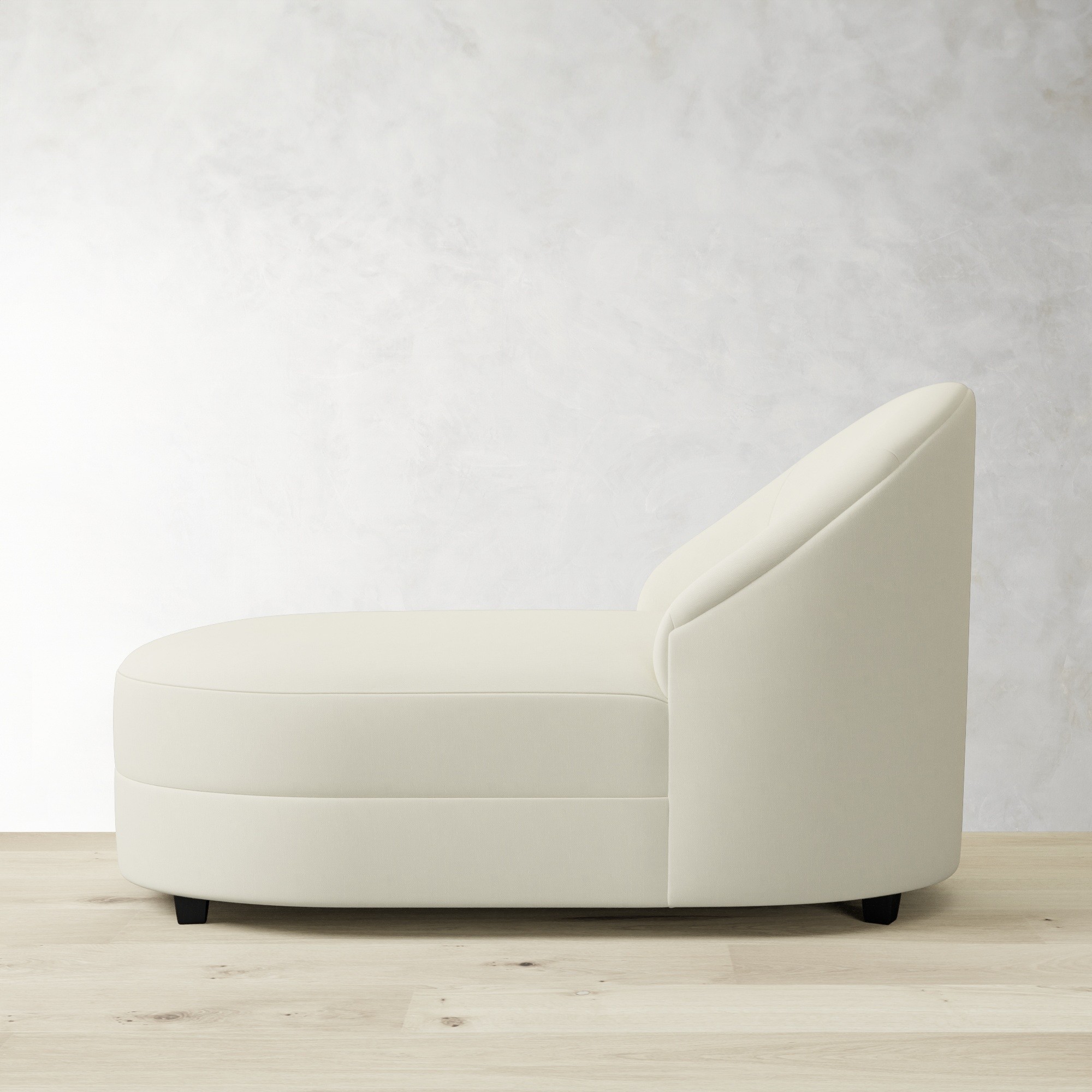 Capri Upholstered Stand Alone Chaise (60