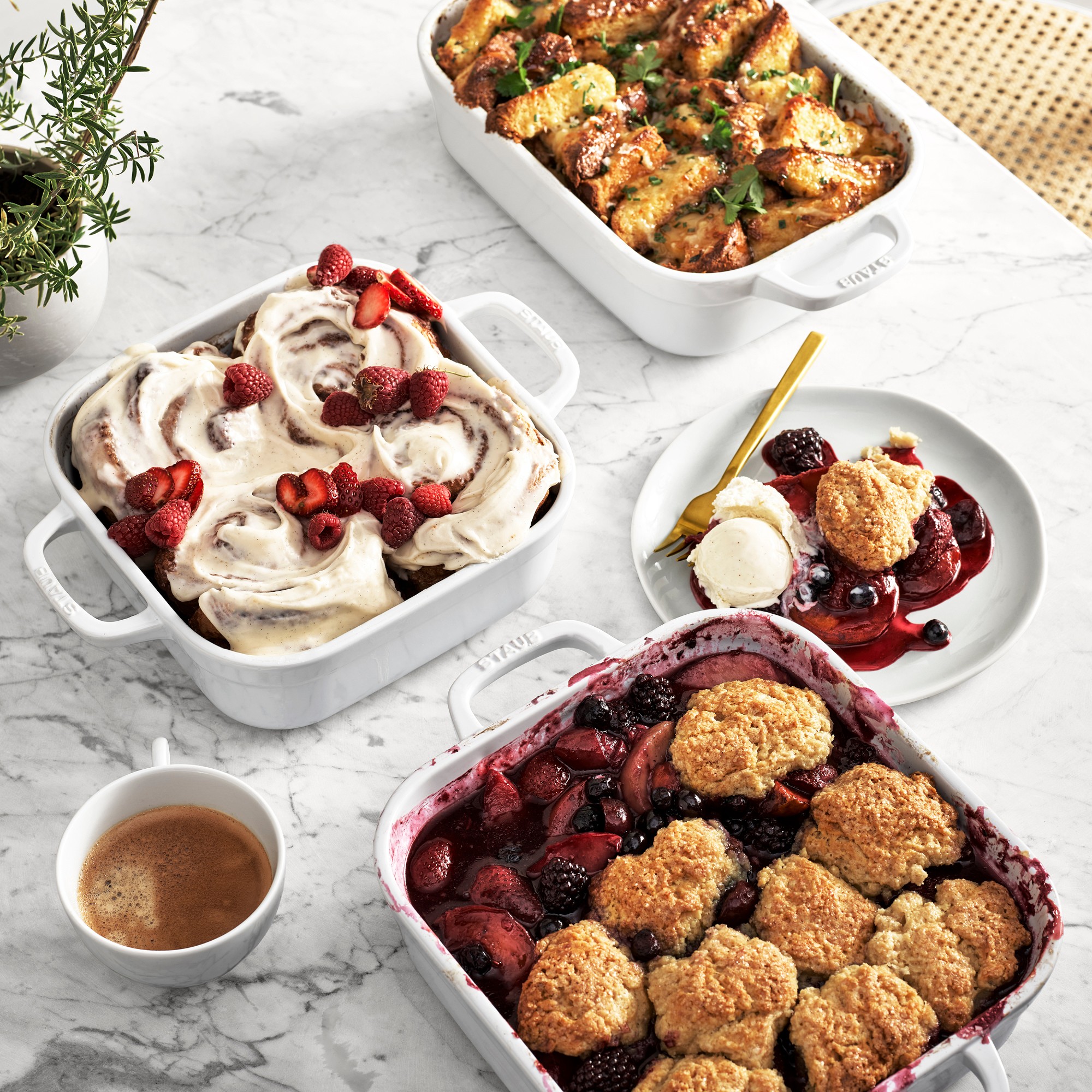 Pillivuyt Coupe Porcelain Salad Plates