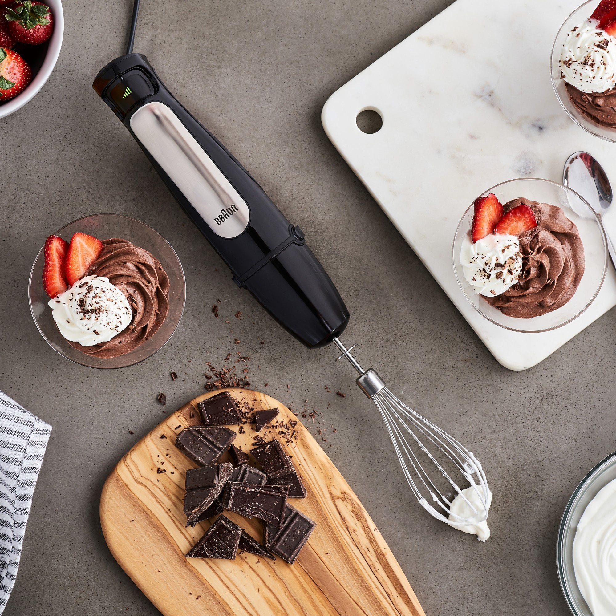 Braun MultiQuick 7 Immersion Hand Blender with Food Processor, Whisk, Beater & Masher