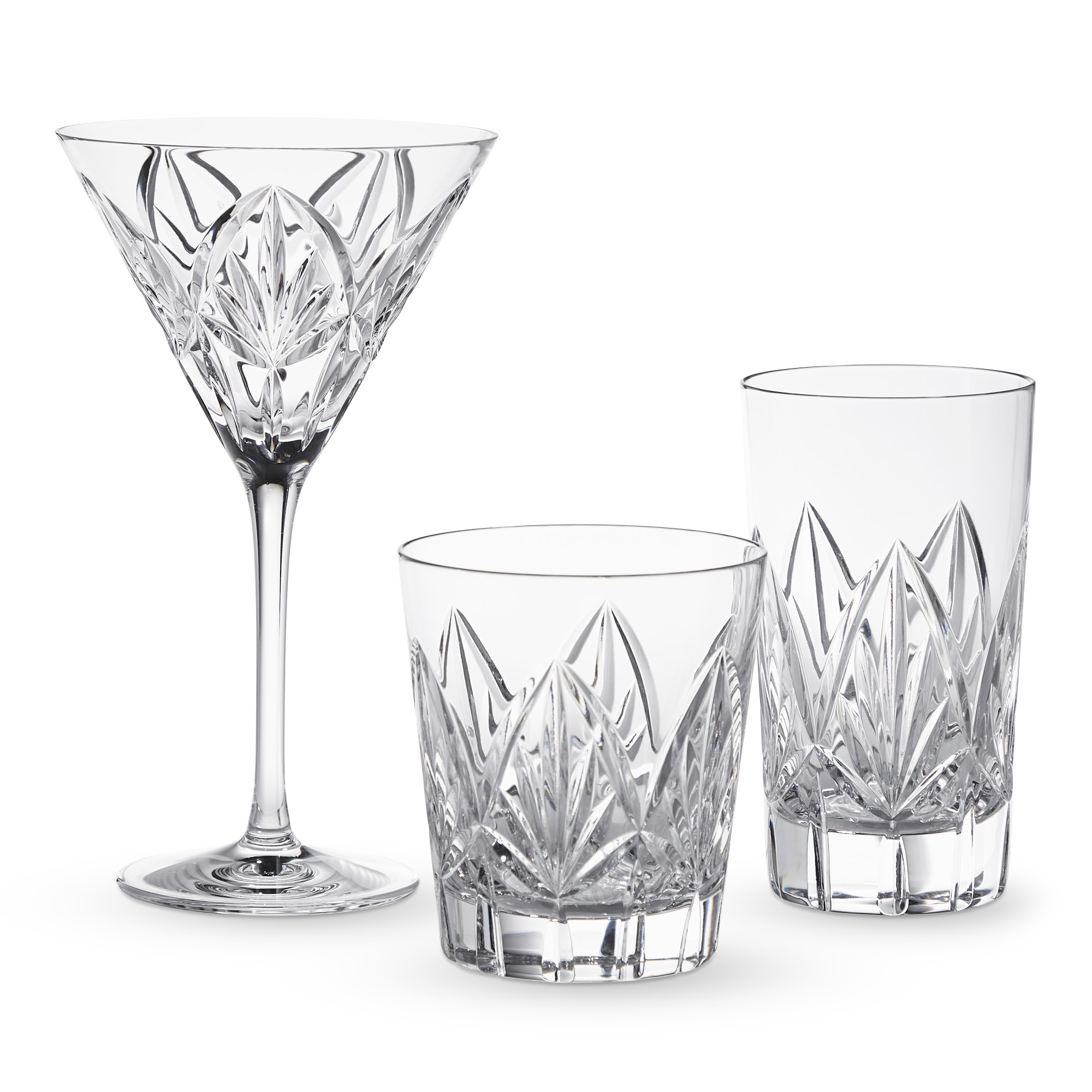 Fiore Double Old-Fashioned Glasses, Set of 4