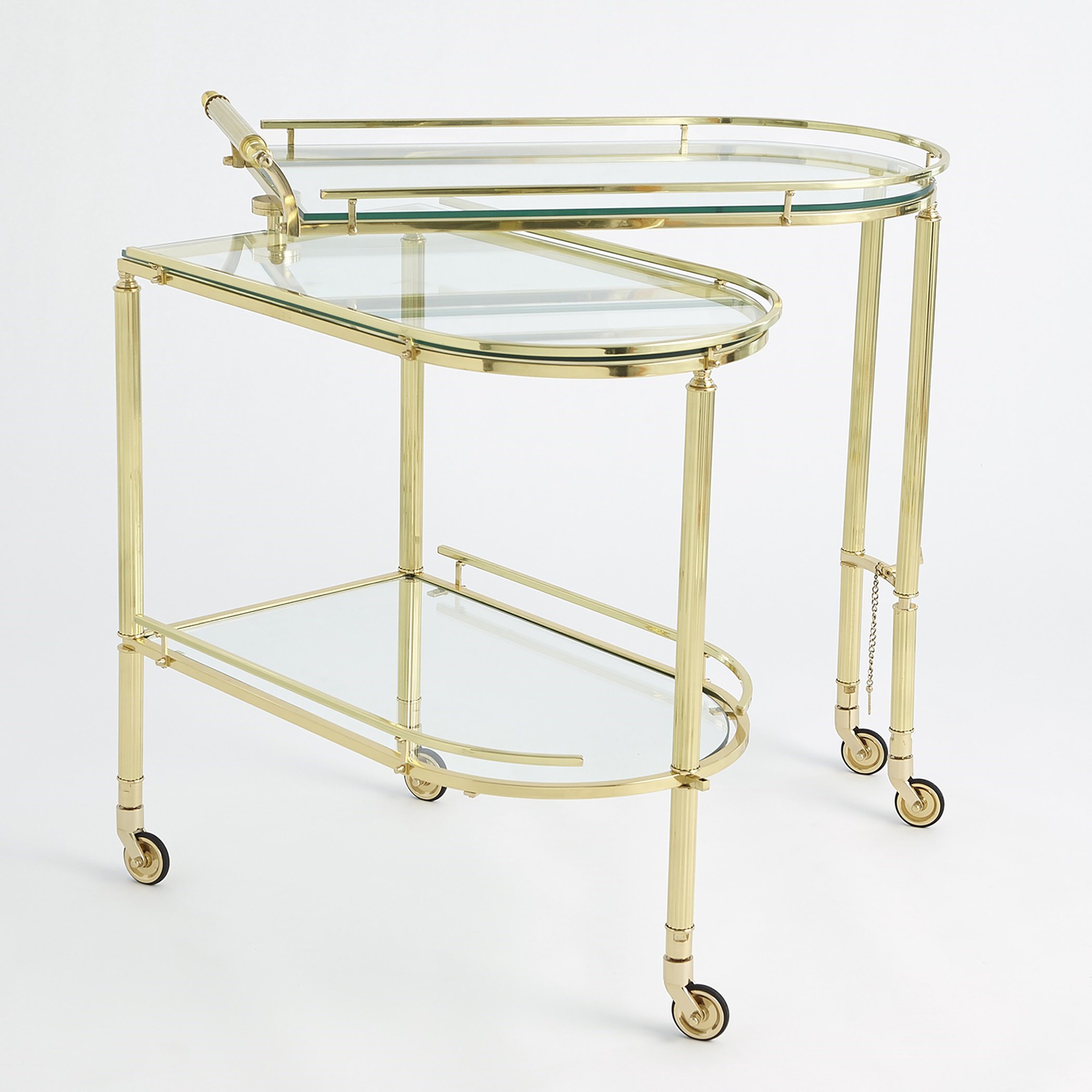 Bella Folding Bar Cart (31