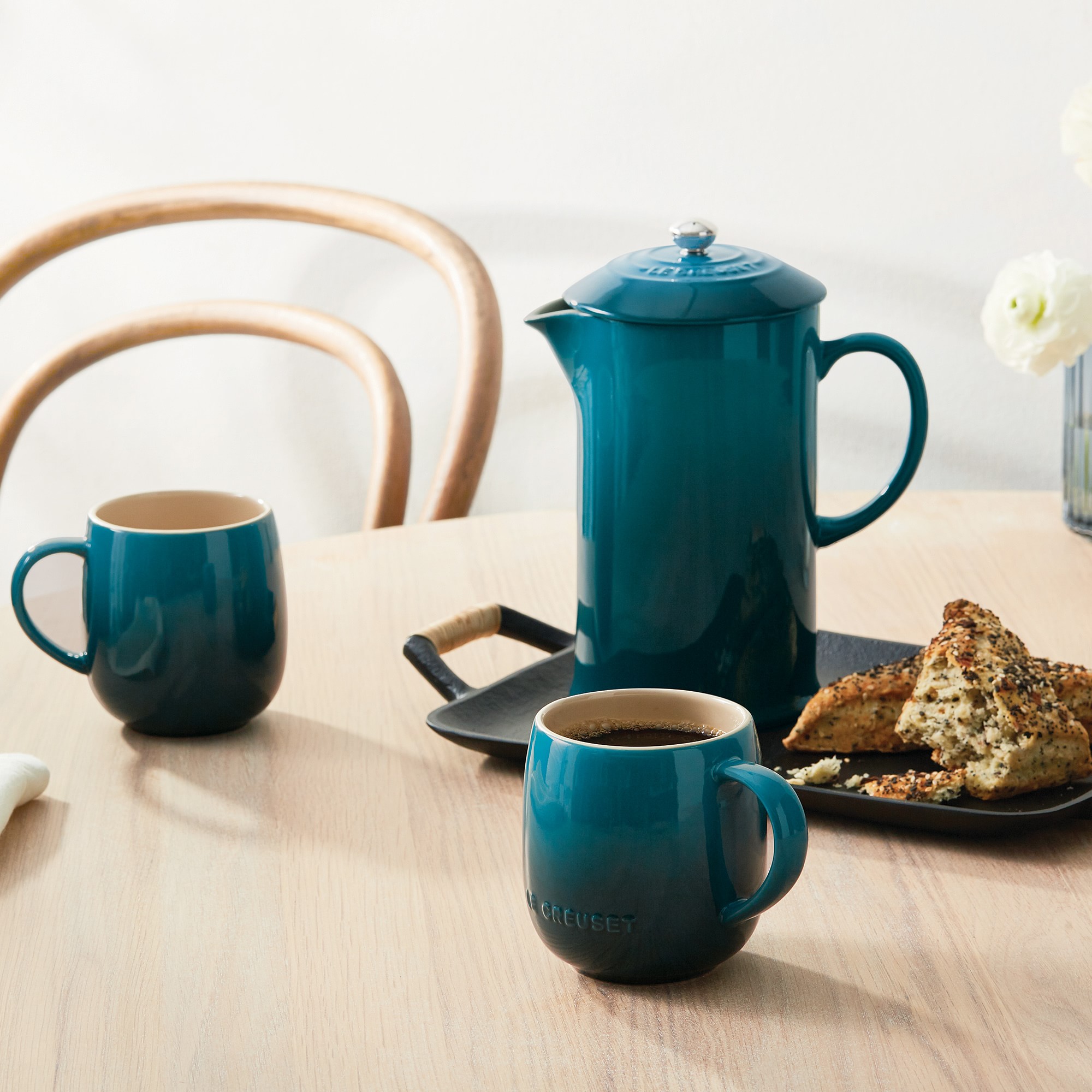 Le Creuset Café Stoneware French Press