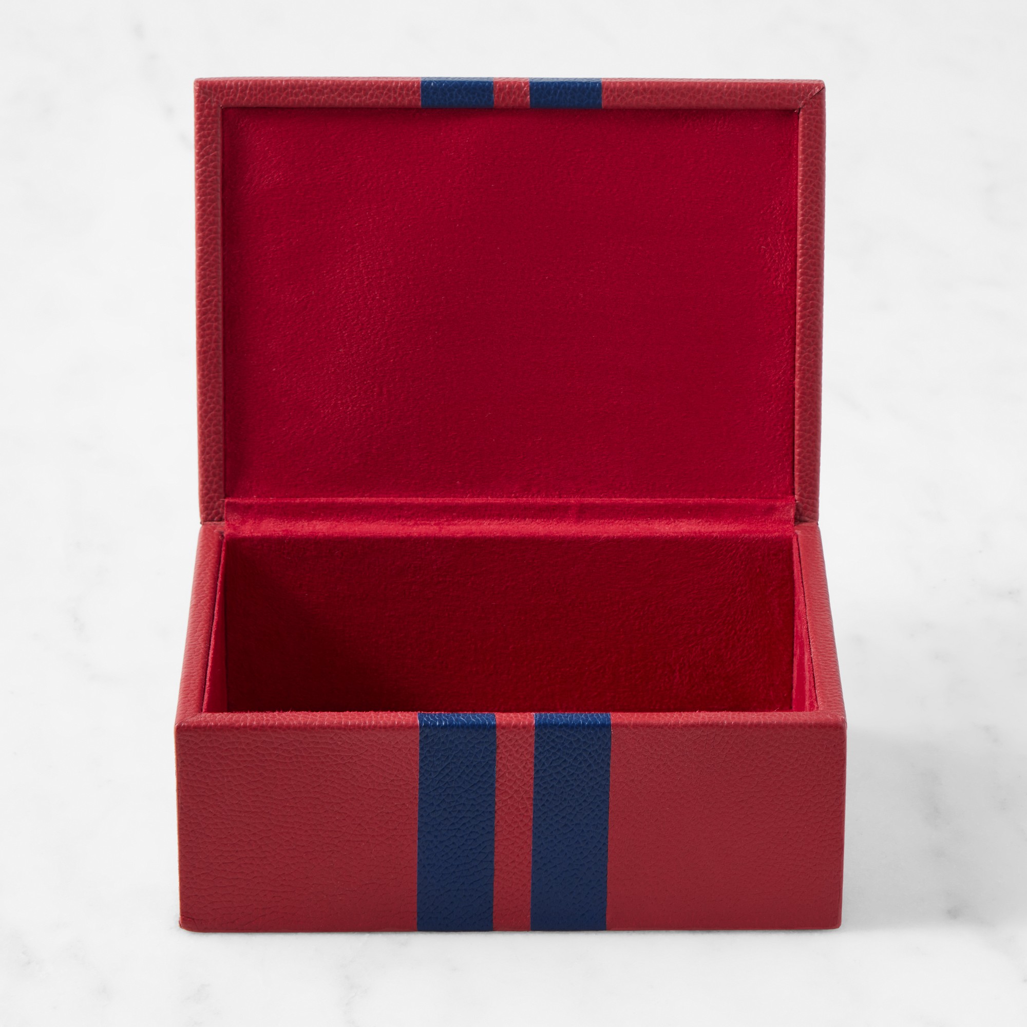 THE GEORGE x Williams Sonoma Home Leather Wrapped Boxes