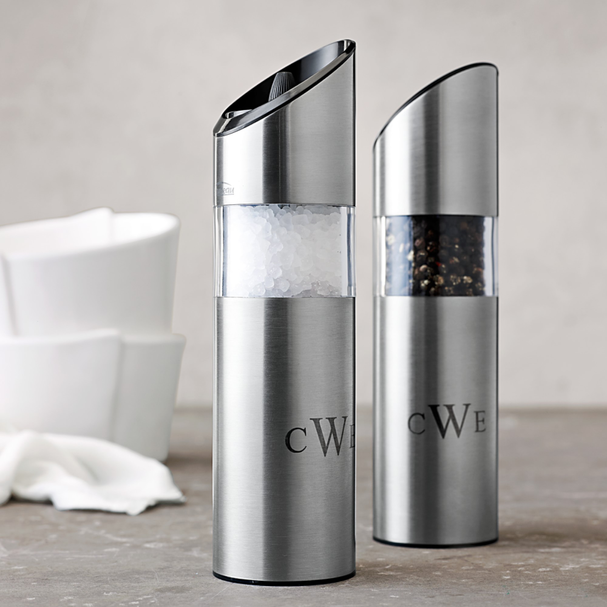 Trudeau Graviti Electric Salt & Pepper Mills