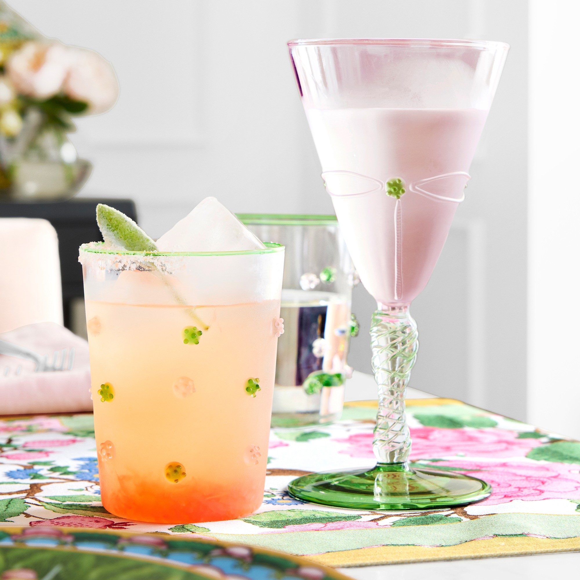 Famille Rose Tumblers