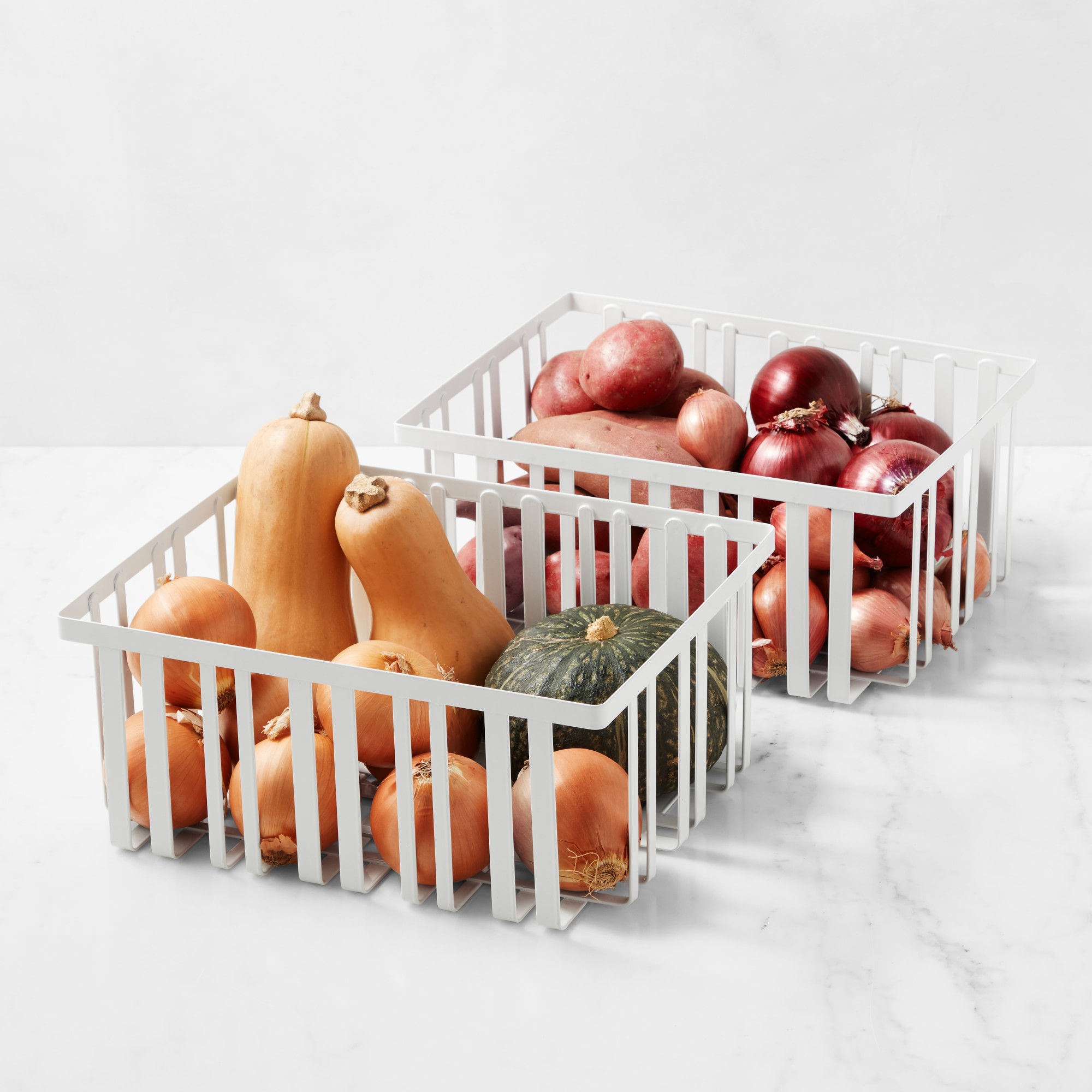 Hold Everything Metal Powder Coat Basket