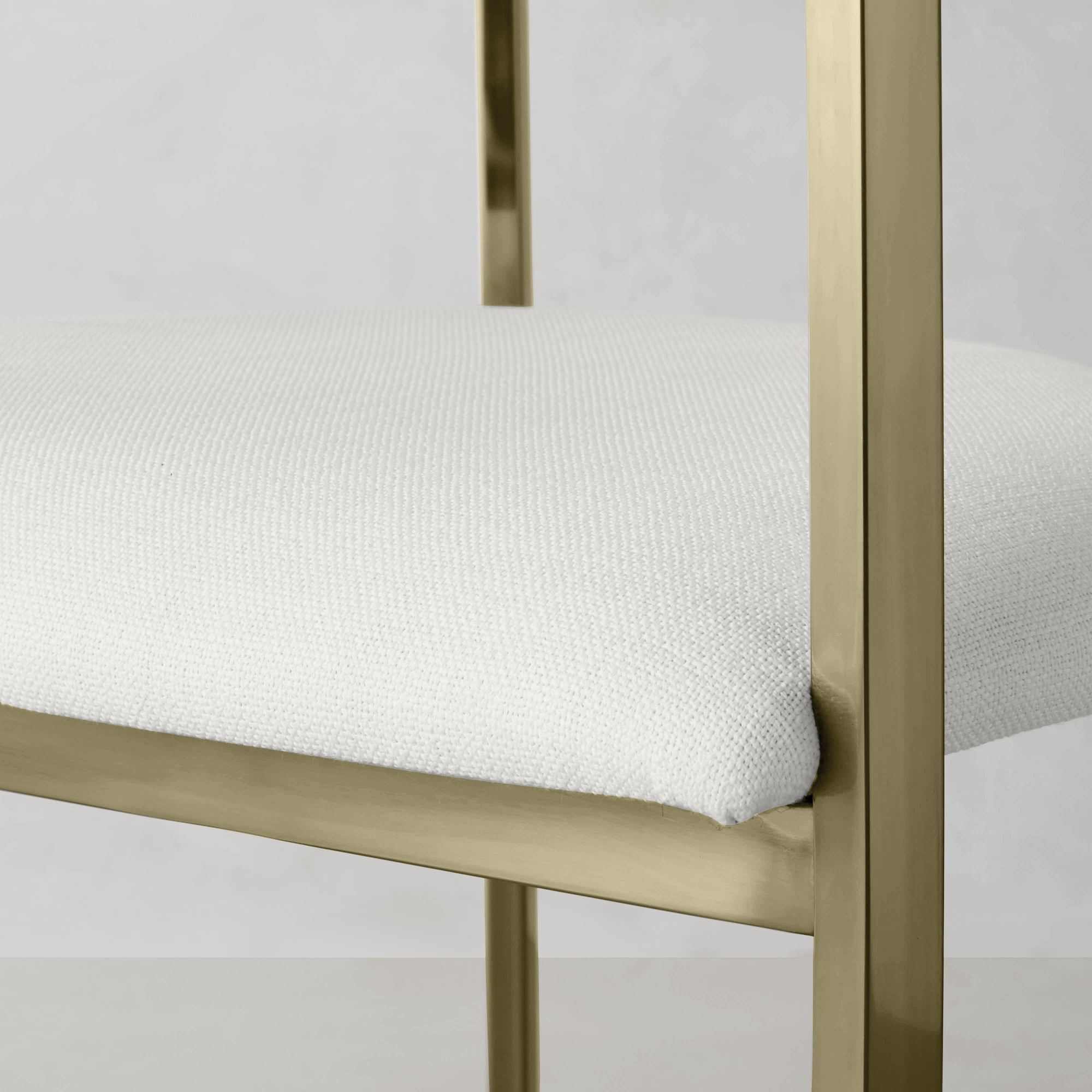 Tulip Upholstered Dining Armchair