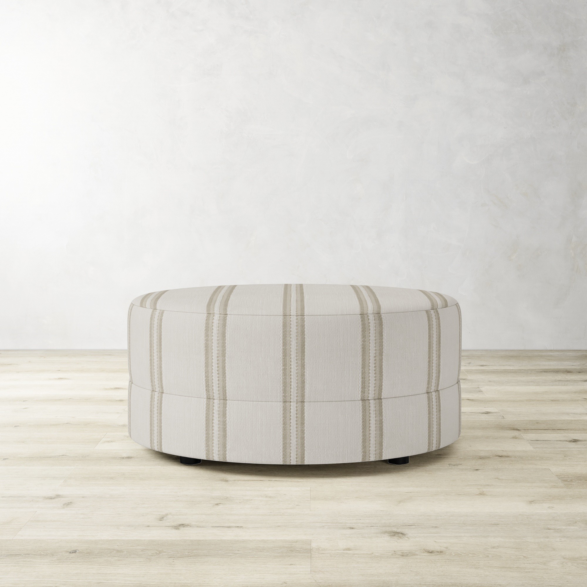 Capri Round Coffee Table Ottoman (36