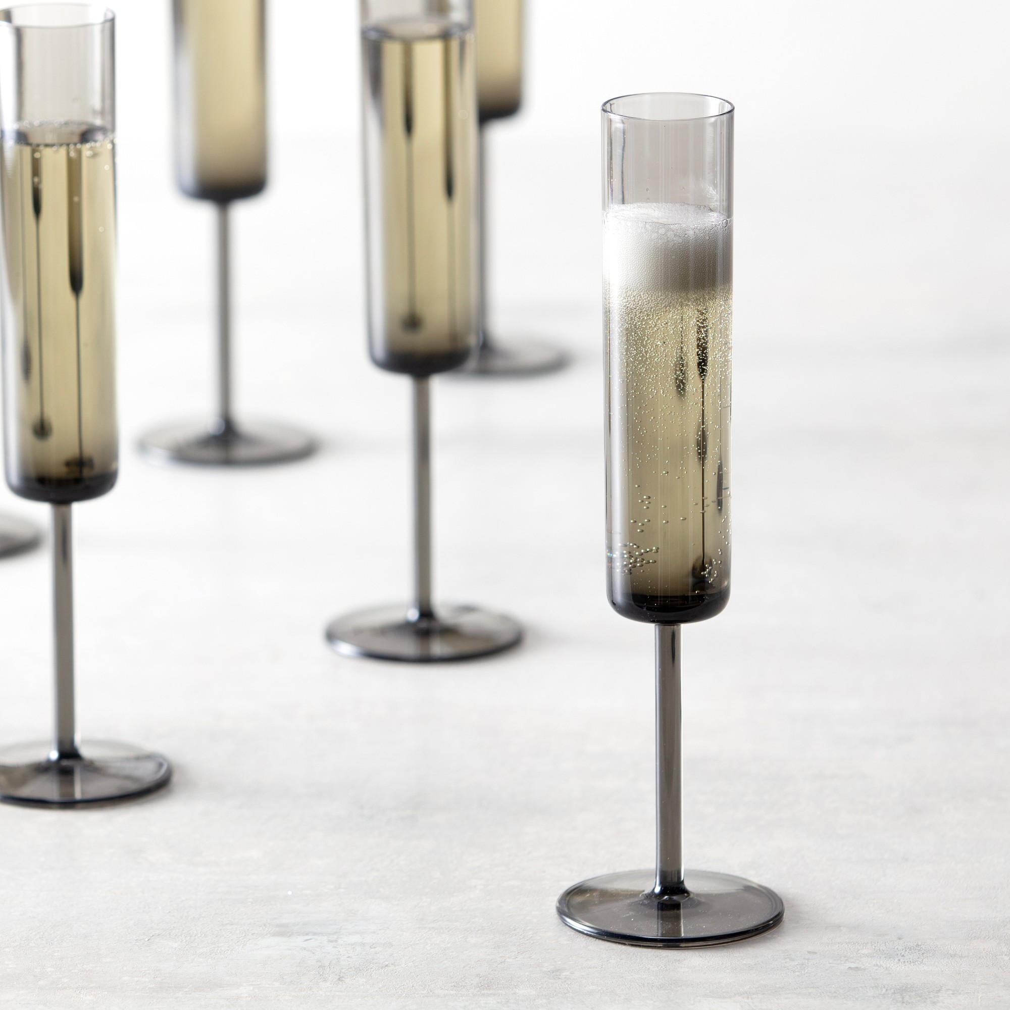 Fortessa Urbo Outdoor Champagne Flutes, Set of 6