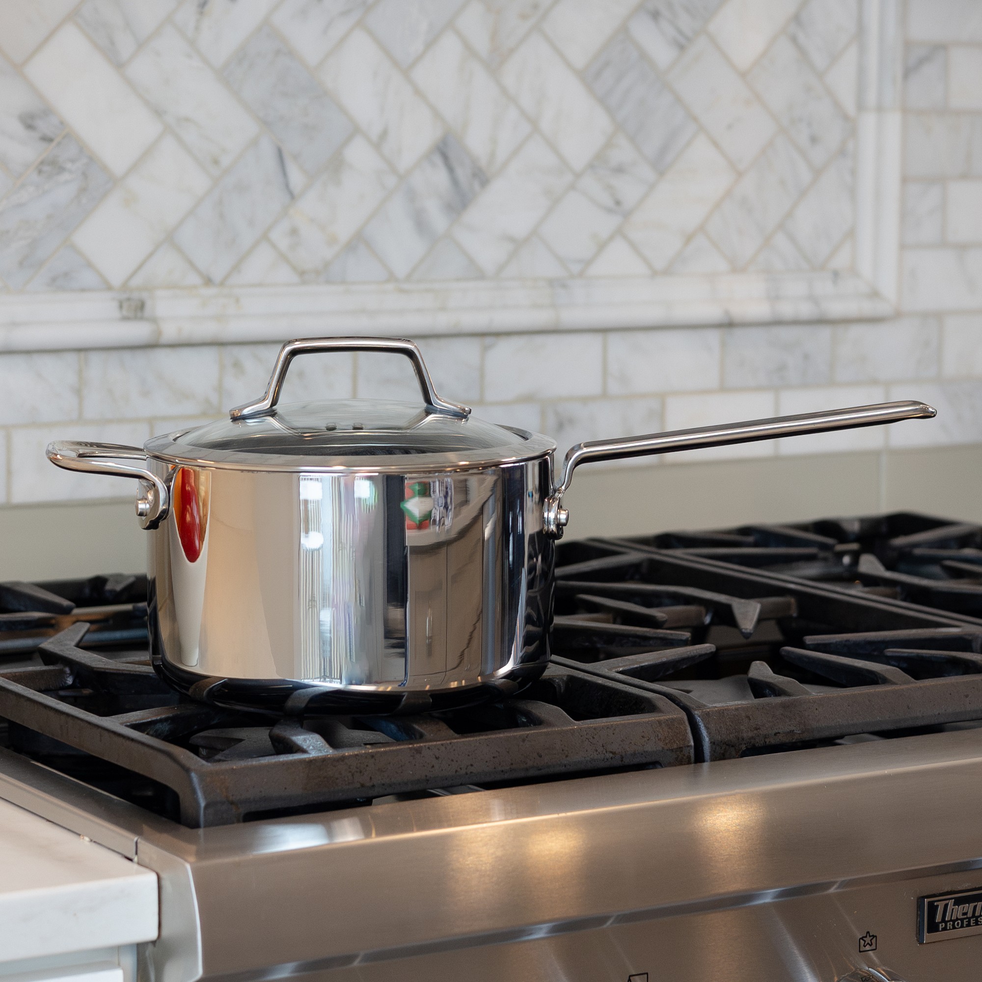 SCANPAN® TSS+ Stainless-Steel Nonstick Saucepan