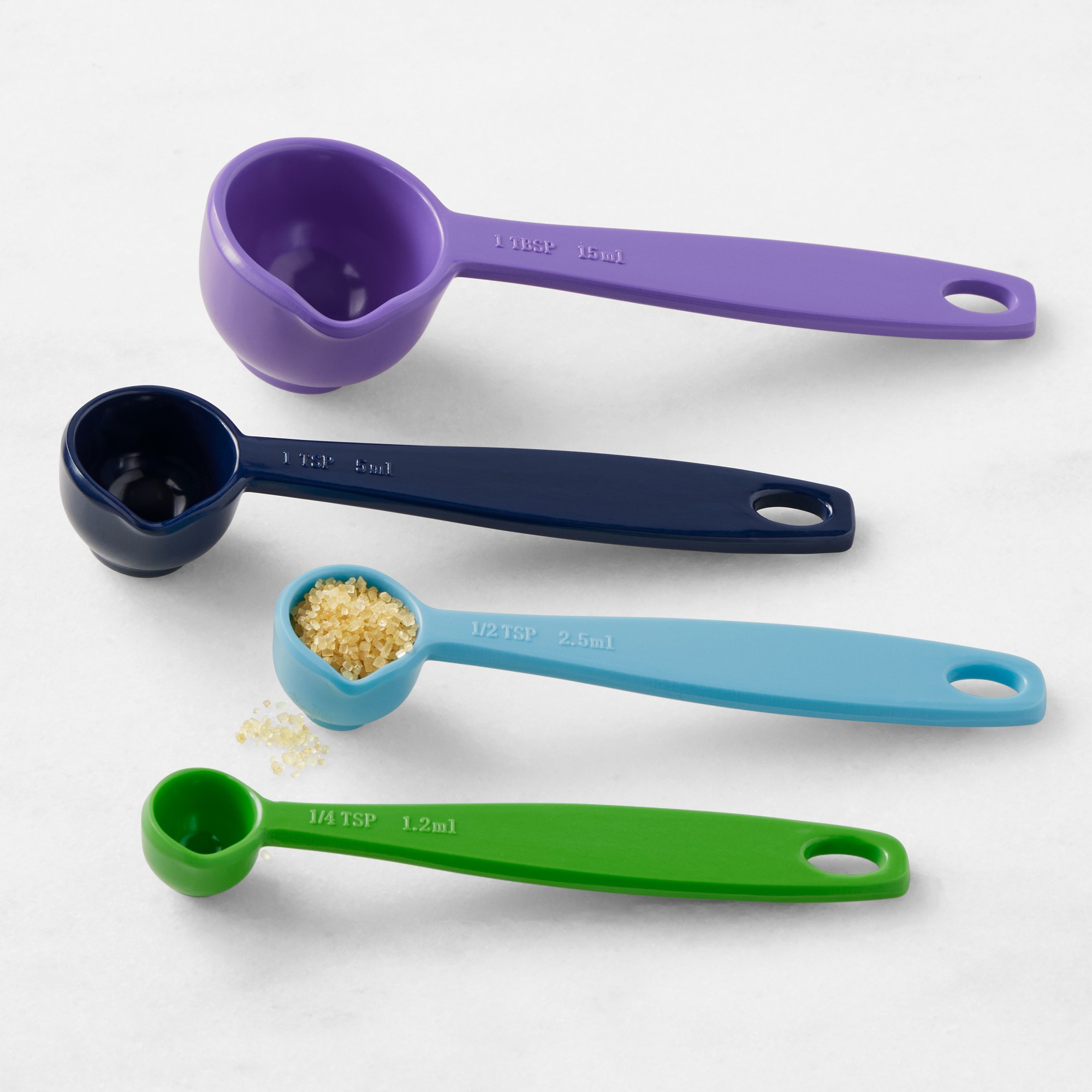 Flour Shop Rainbow Measuring Cups and Spoons