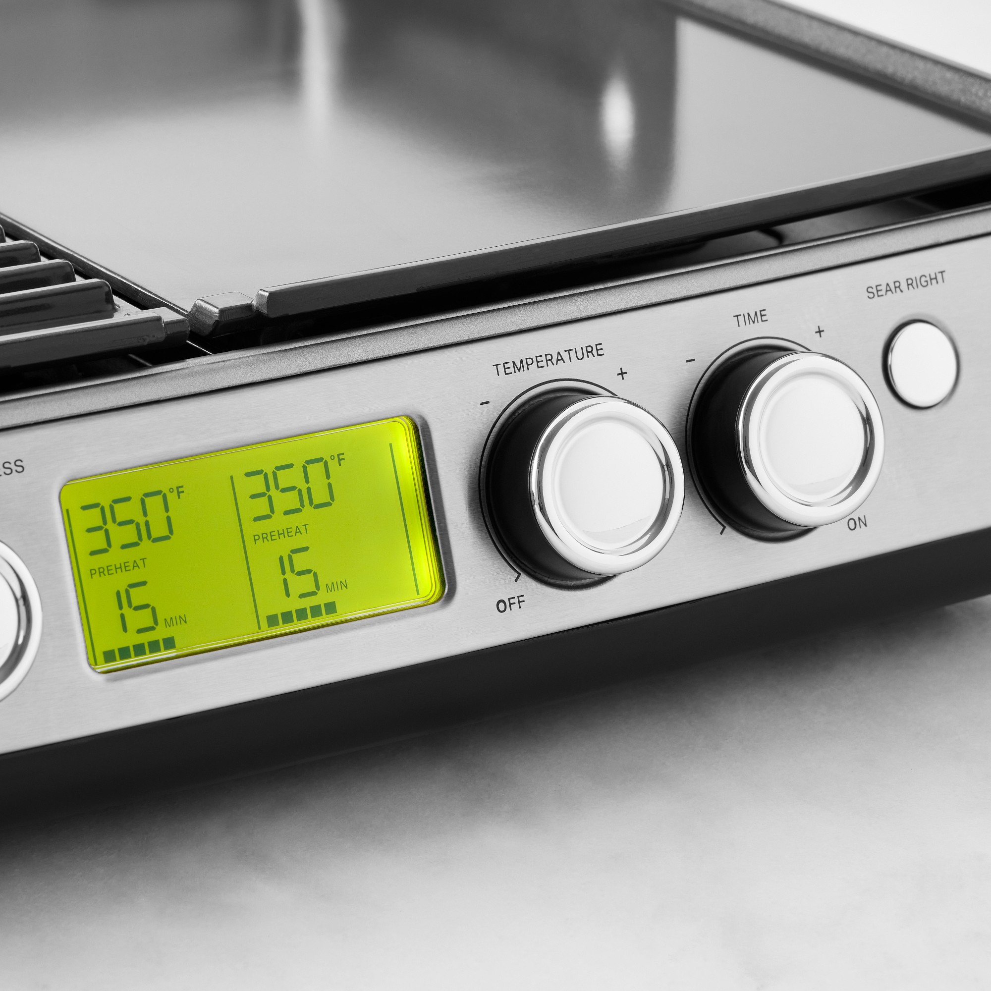 GreenPan™ Premiere Smoke-Less Grill & Griddle with Ceramic Nonstick Coating