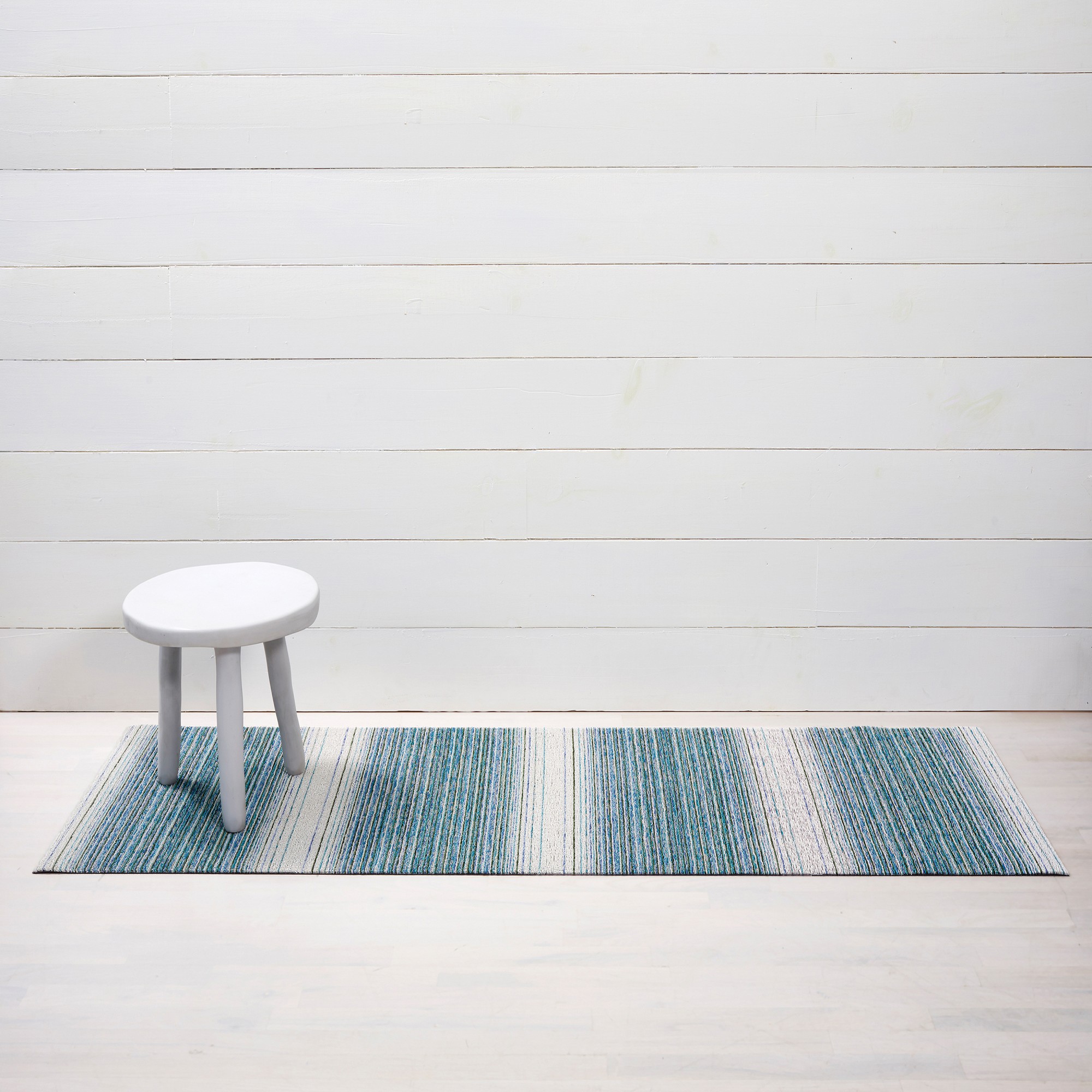 Chilewich Easy Care Fade Stripe Shag Utility Mat
