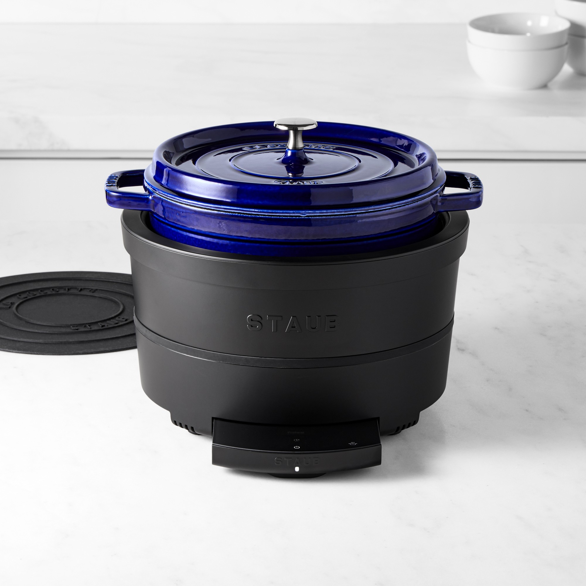 Staub Induction Multi-Cooker with Staub Round Oven
