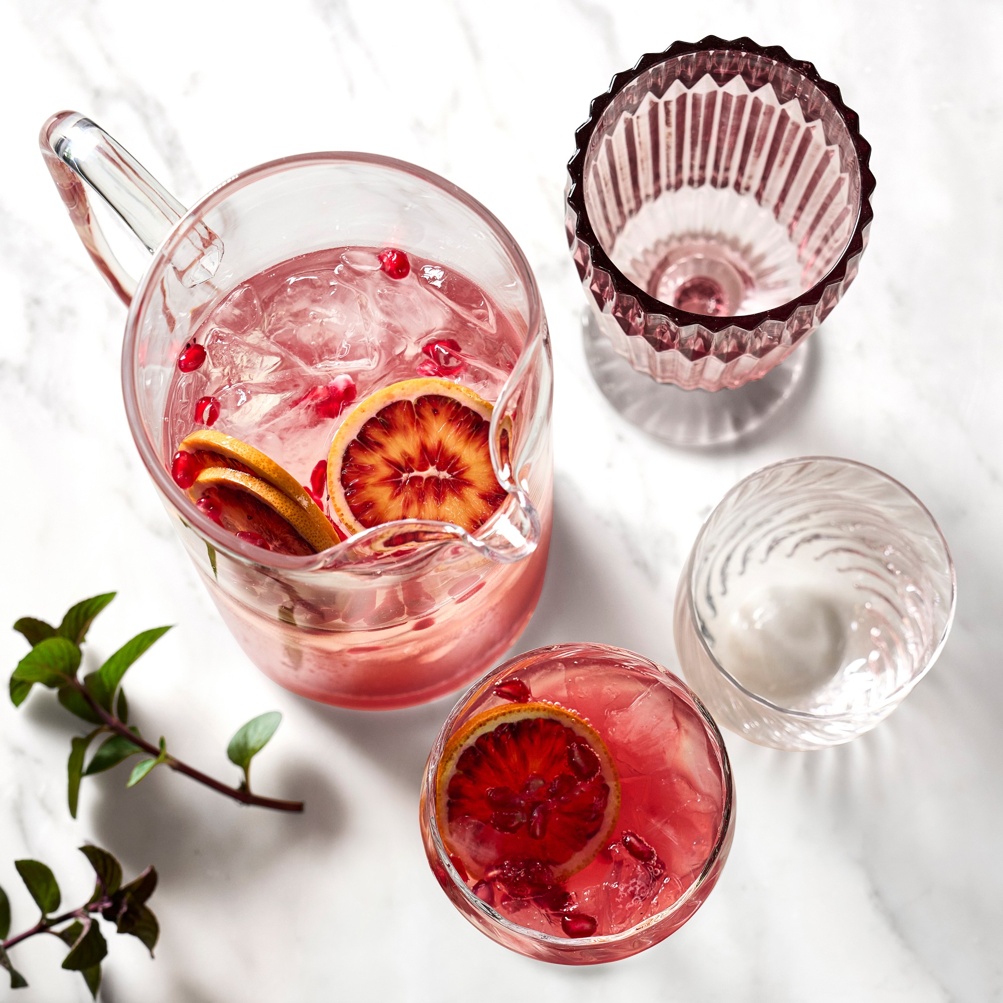 Wave Short Tumbler Glass