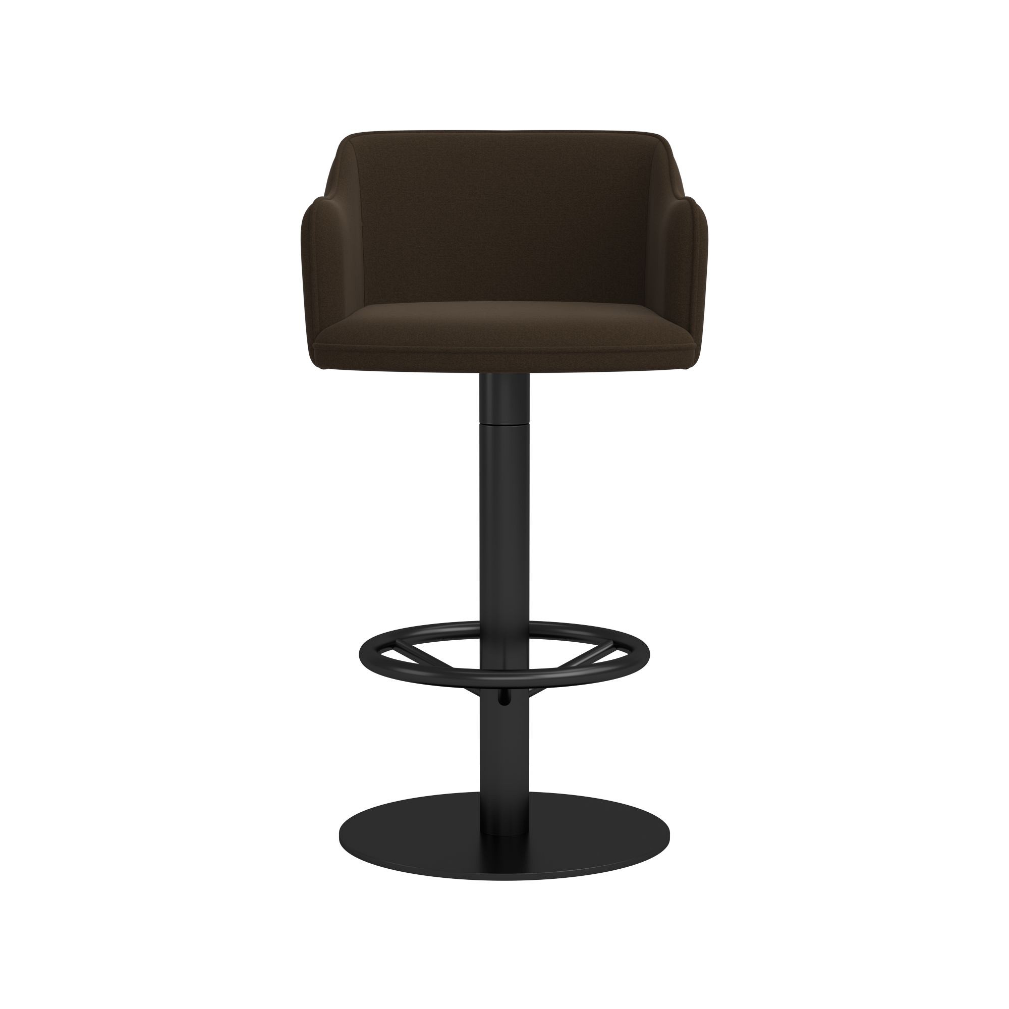 Harding Upholstered Pedestal Counter  & Bar Stool