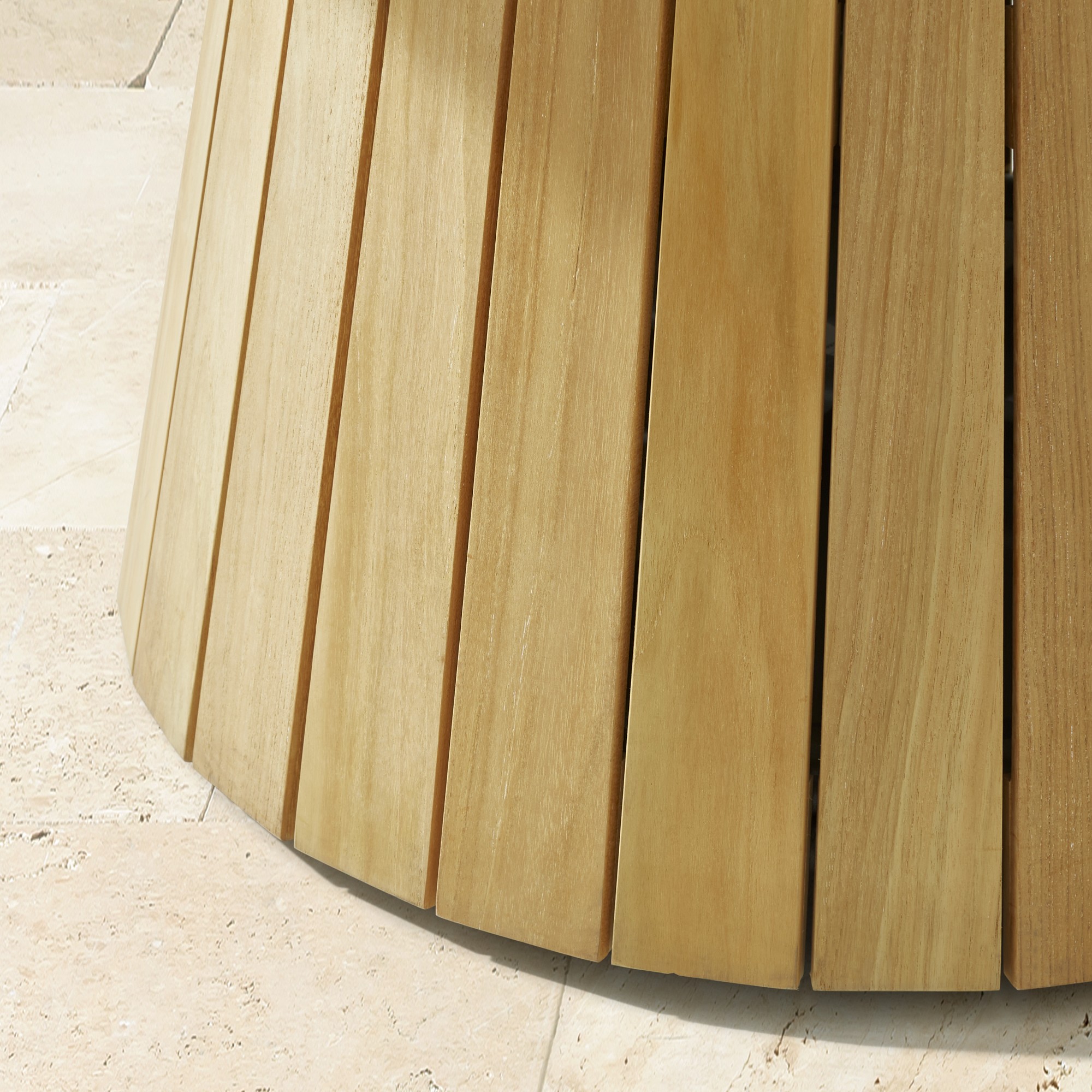 Balboa Round Fiberstone Dining Table (60