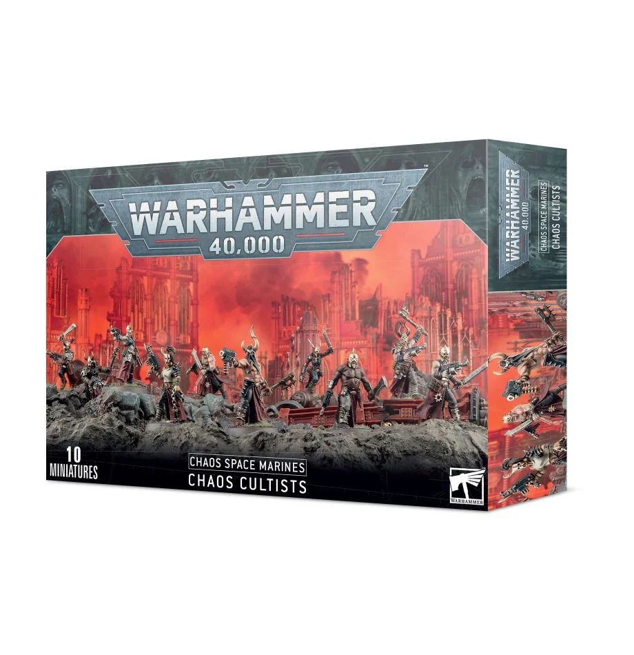 CHAOS SPACE MARINE CHAOS CULTISTS