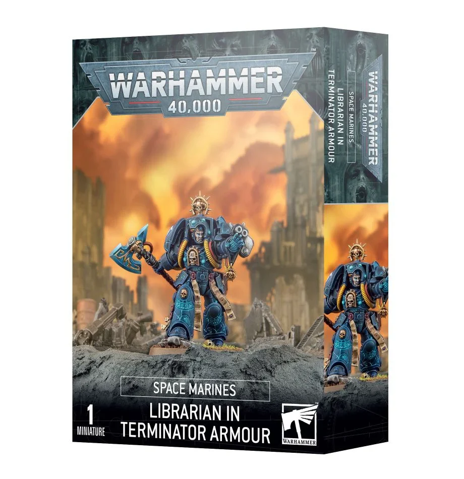 SPACE MARINE LIBRARIAN IN TERMINATOR ARMOR