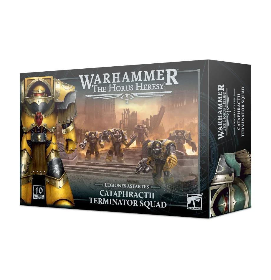 HORUS HERESY CATAPHRACTII TERMINATOR SQUAD