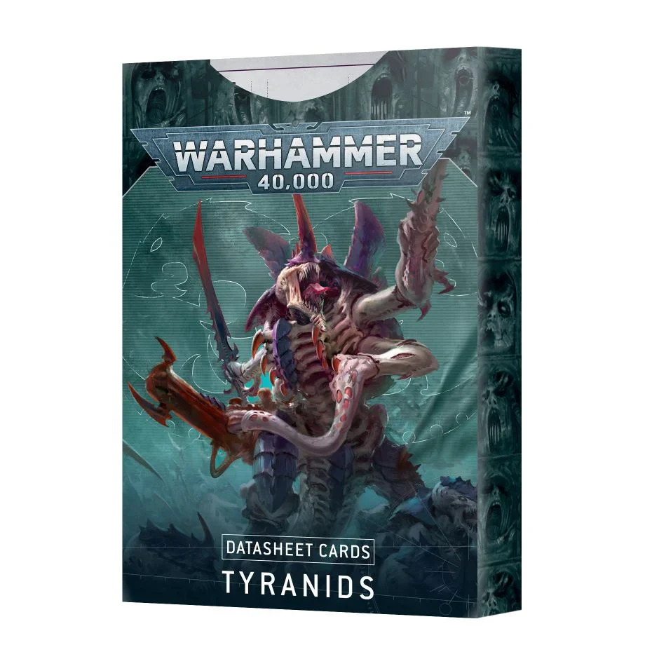 TYRANID DATASHEET CARDS 10E