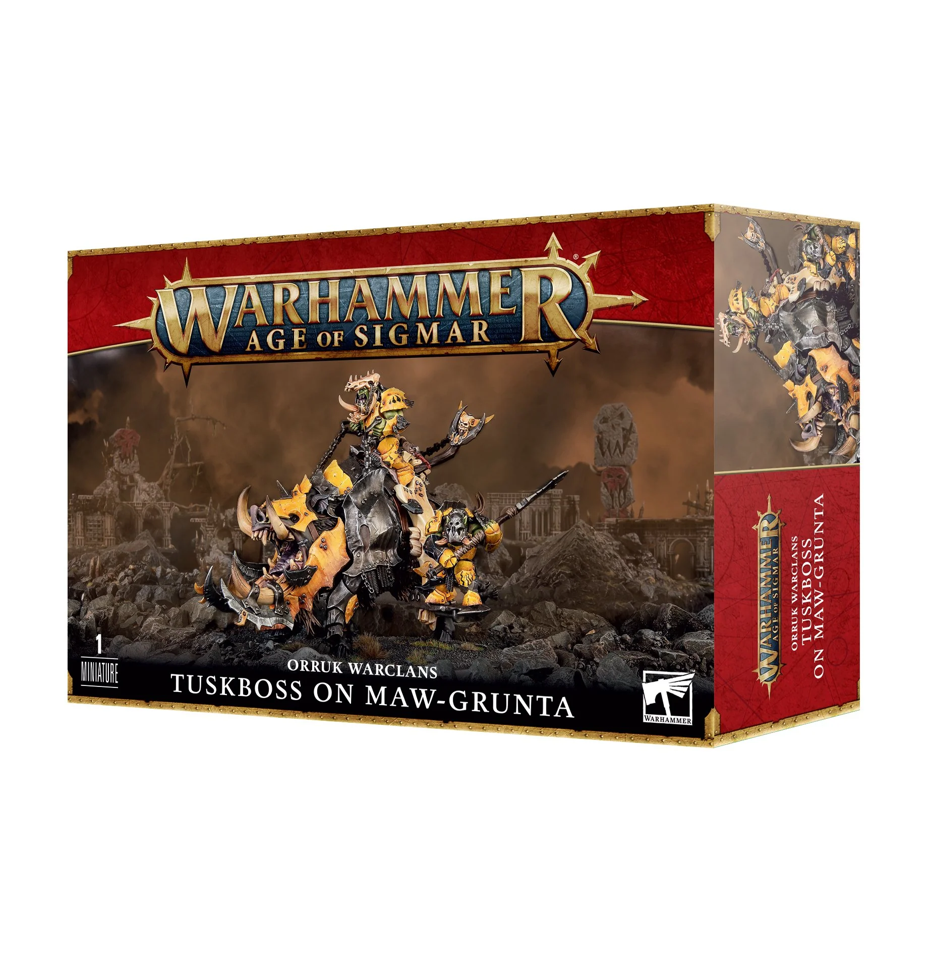 IRONJAWZ TUSKBOSS ON MAW GRUNTA