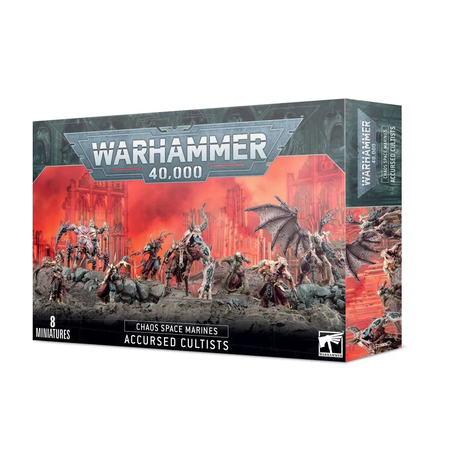 CHAOS SPACE MARINES ACCURSED CULTISTS